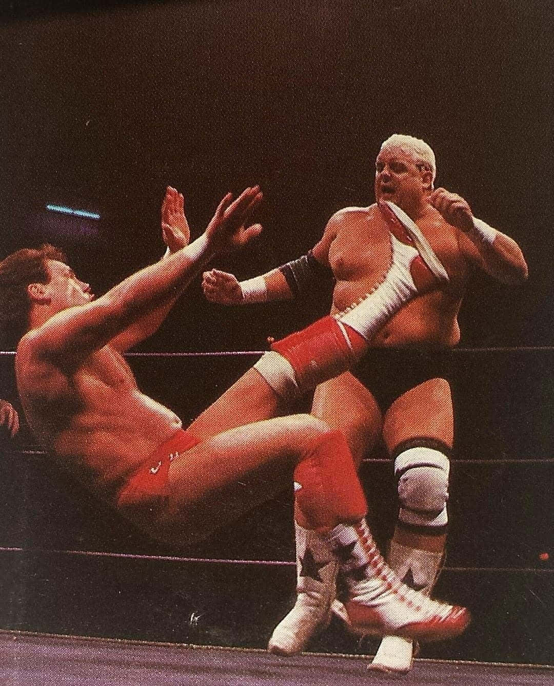 Vintage Aesthetic Pro Wrestling Tully Blanchard Background