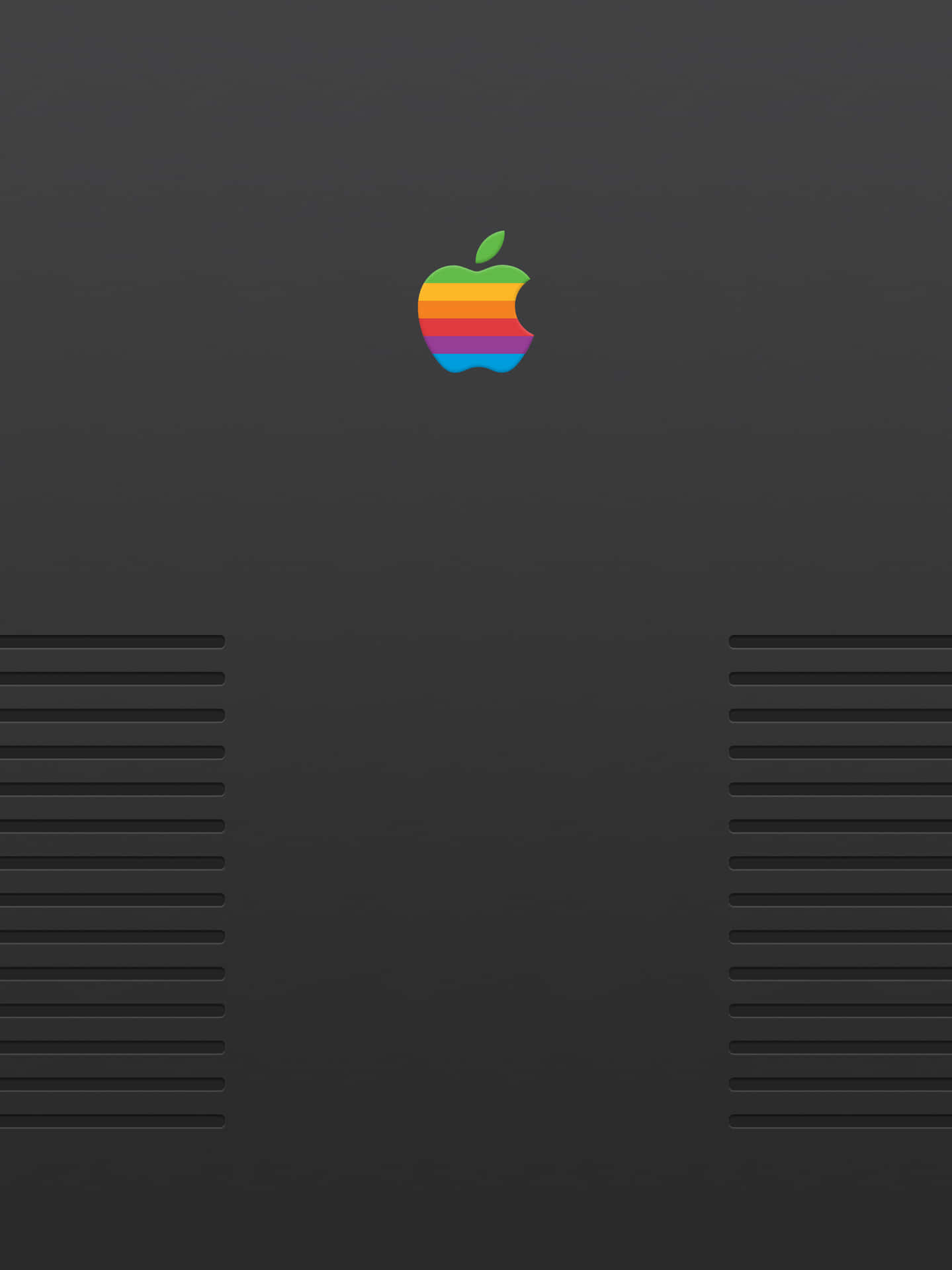 Vintage Apple Logo Background