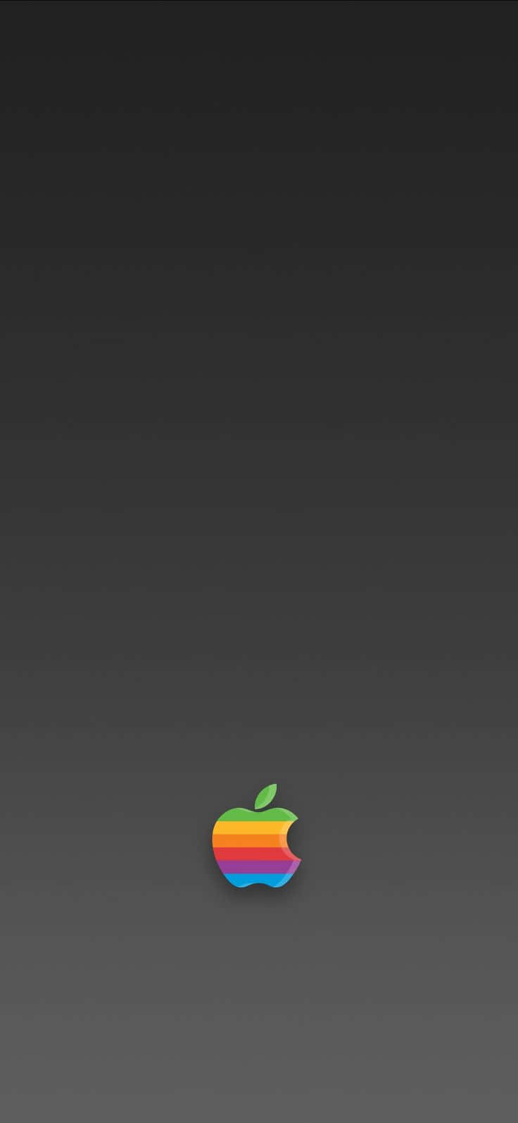 Vintage Apple Logo Background