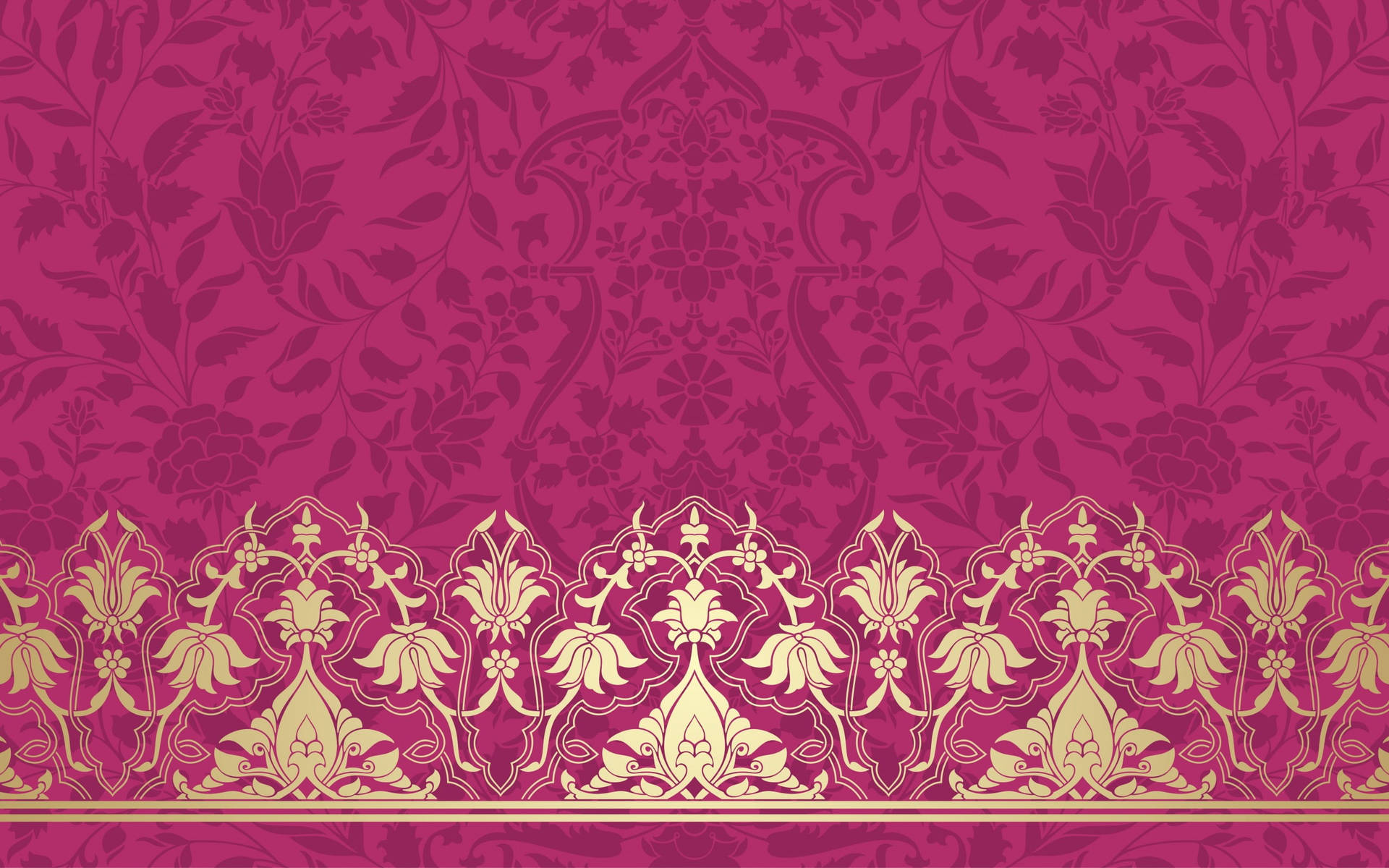 Vintage Backdrop With Patterns