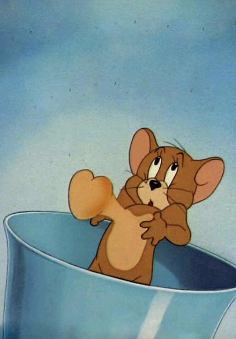 Vintage Cartoon Aesthetic In The City Background