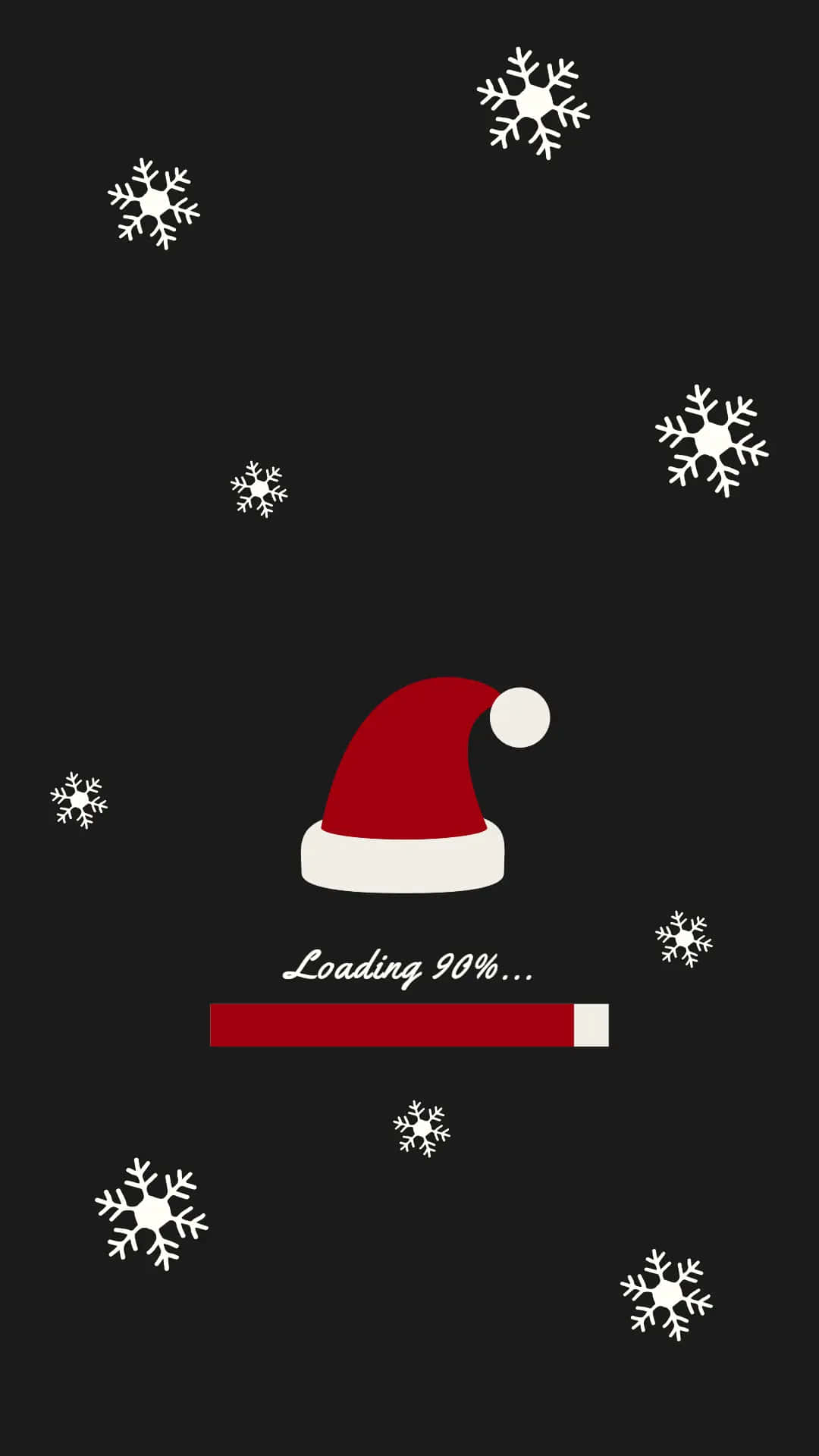 Vintage Christmas Santa Hat Background