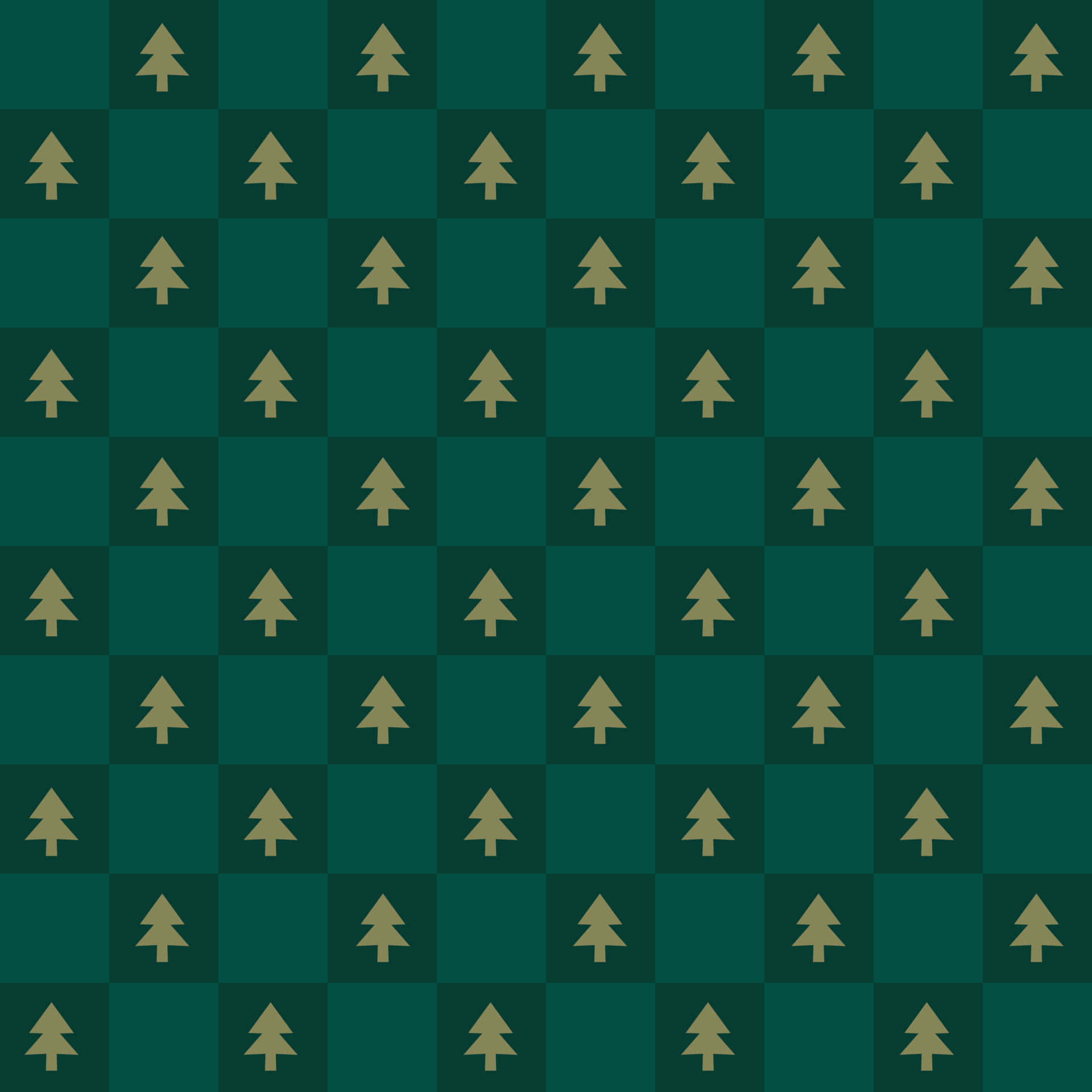 Vintage Christmas Tiles Background