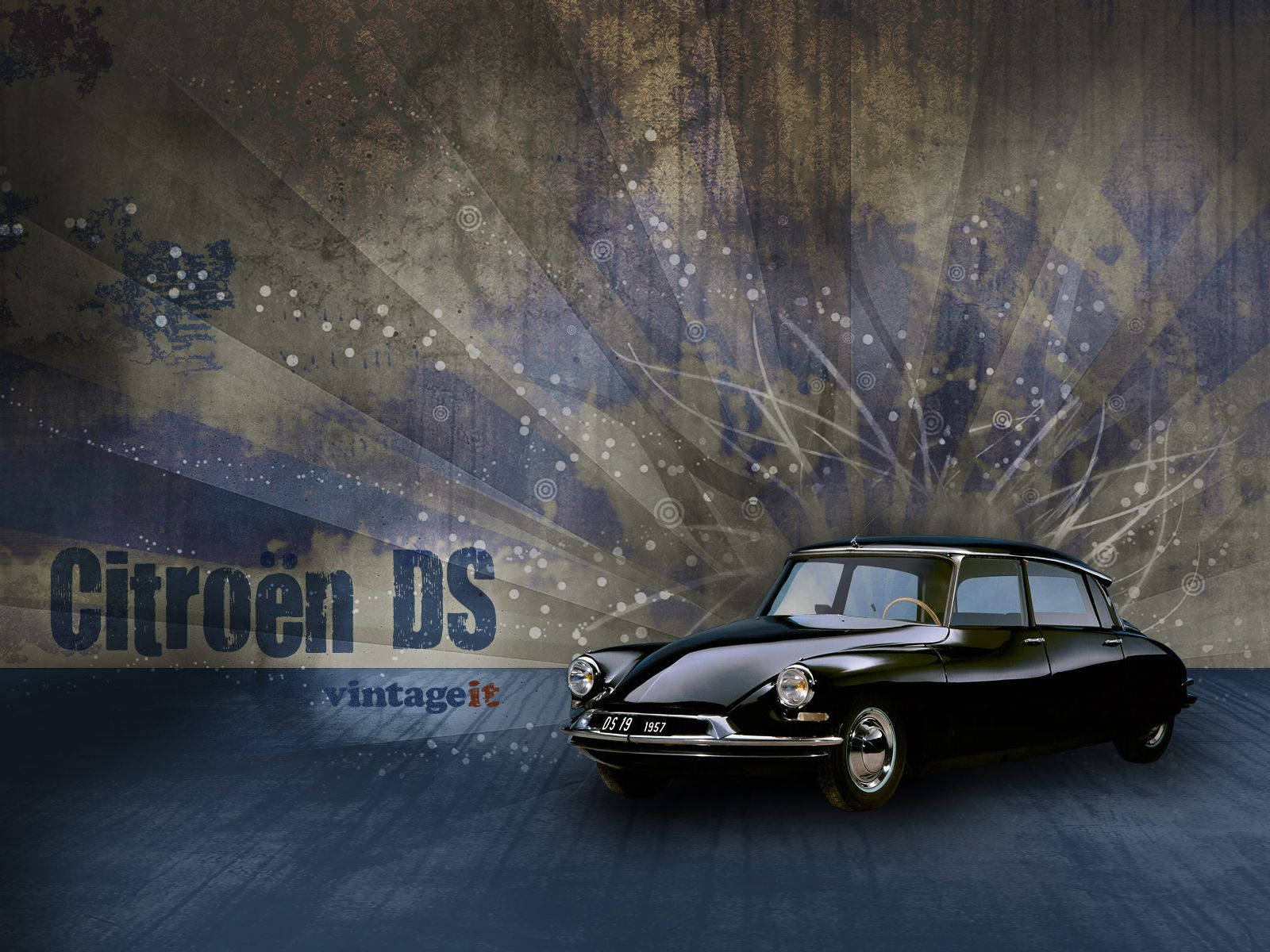 Vintage Citroen Ds Background