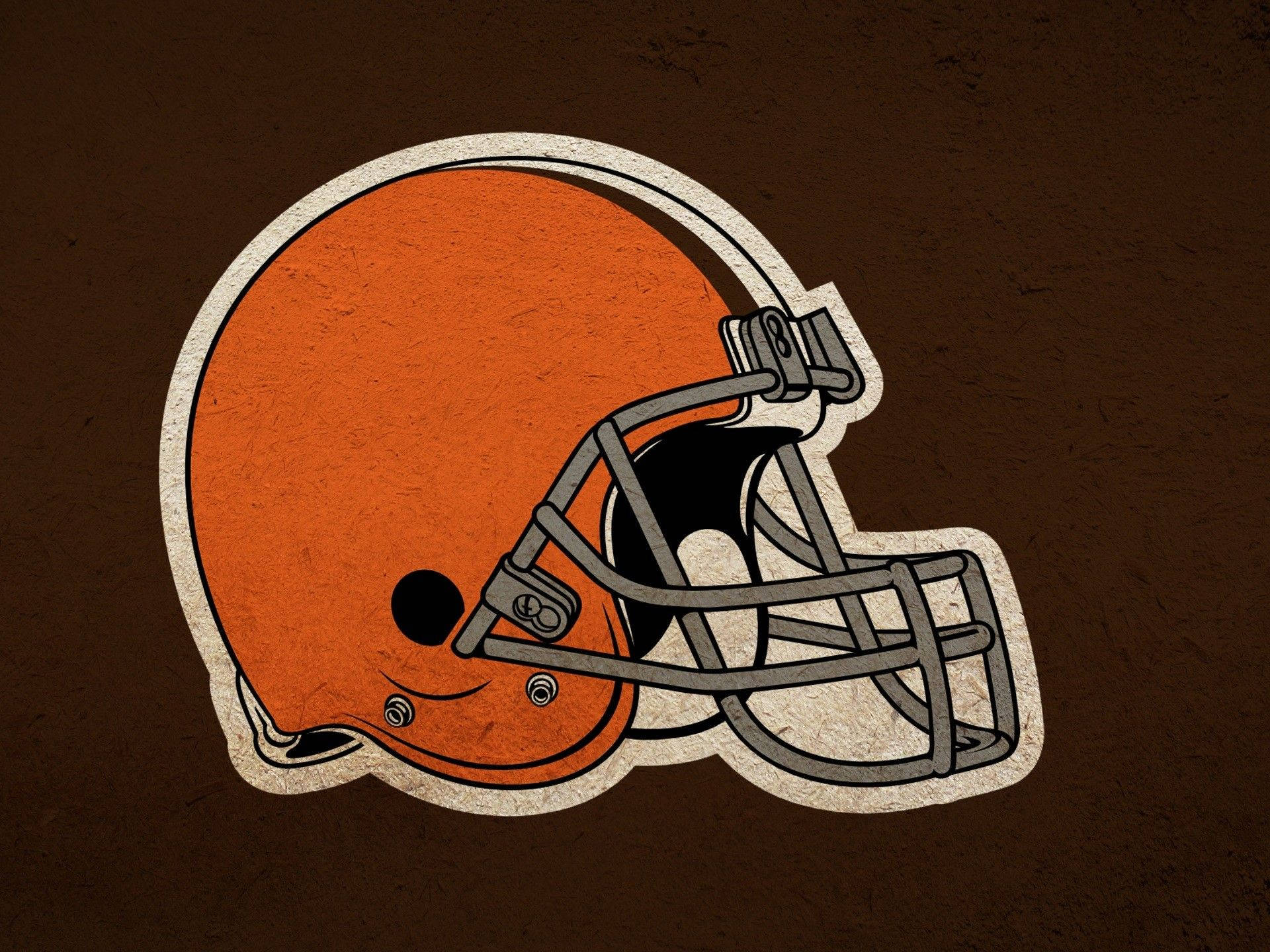 Vintage Cleveland Browns Logo Background