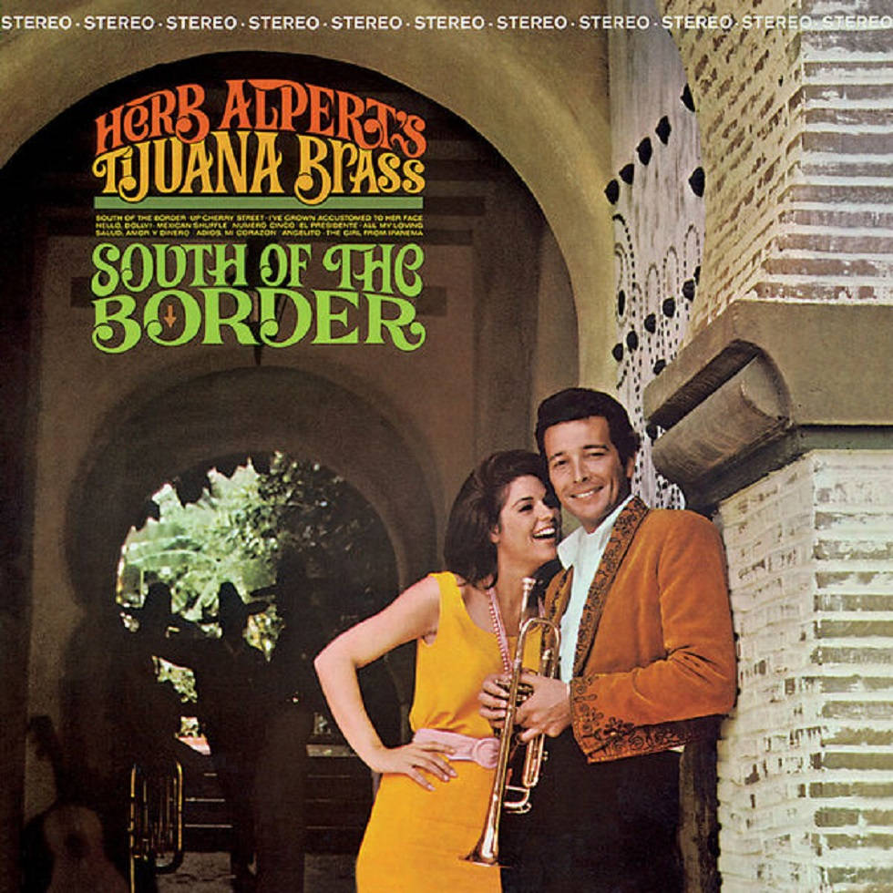 Vintage Cover Image Of Herb Alpert And The Tijuana Brass 1964 Album Background