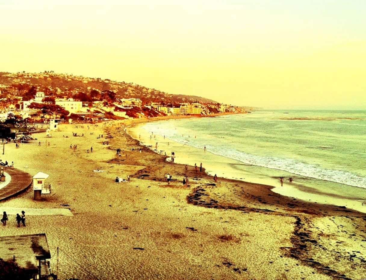 Vintage Desktop Beach Vibes