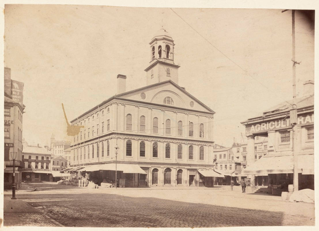 Vintage Faneuil Hall Photo