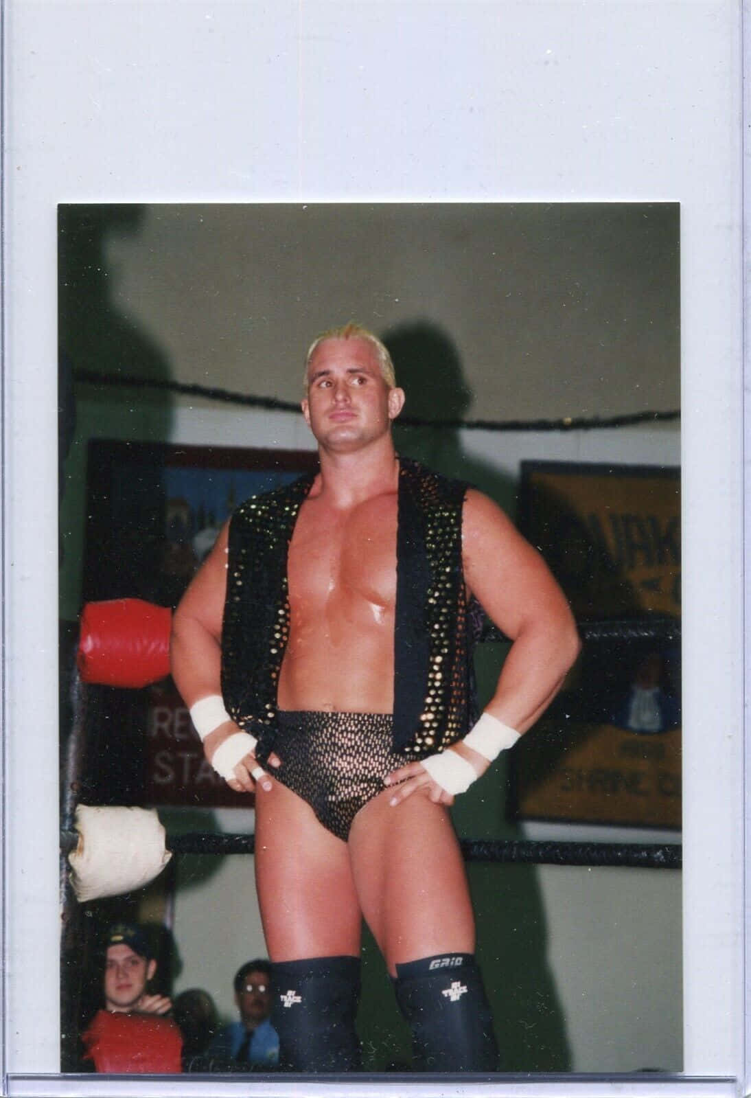 Vintage Film Photograph Chris Candido Background