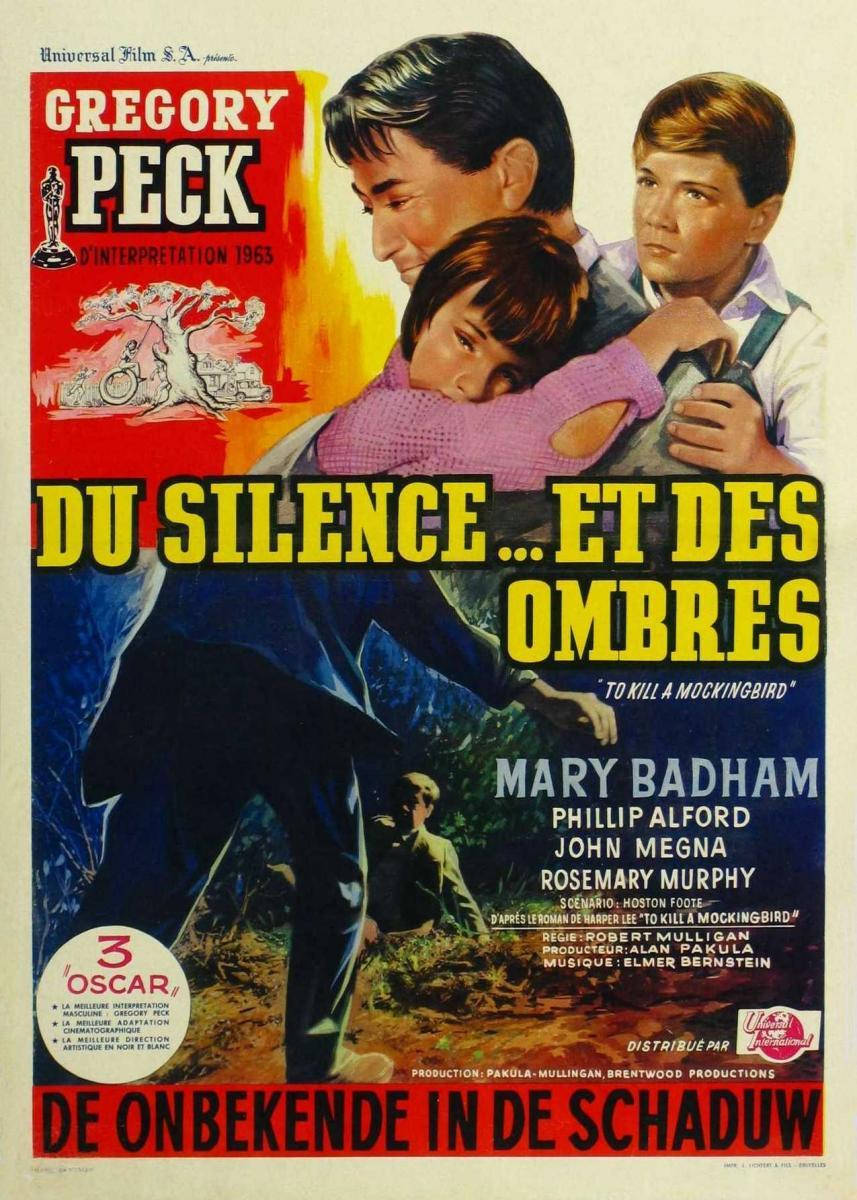 Vintage French Poster Of To Kill A Mockingbird Film