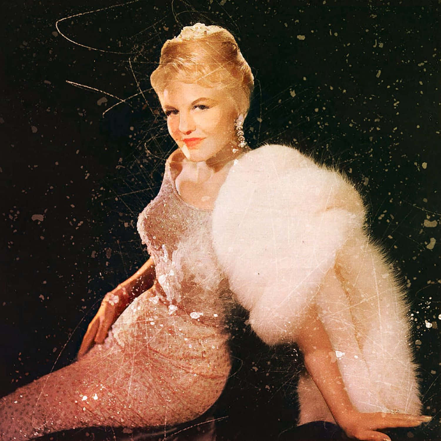 Vintage Glamour Peggy Lee Background