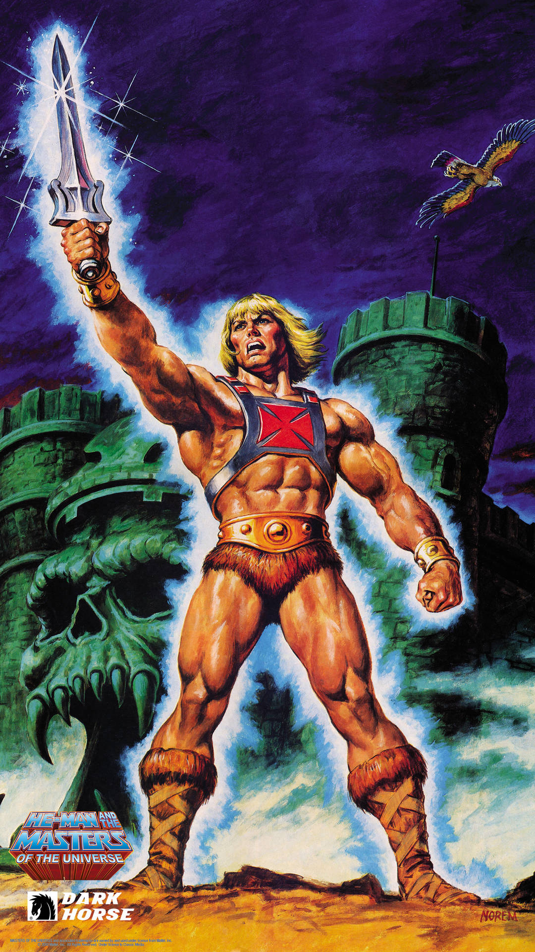 Vintage He-man And The Masters Of The Universe Portrait