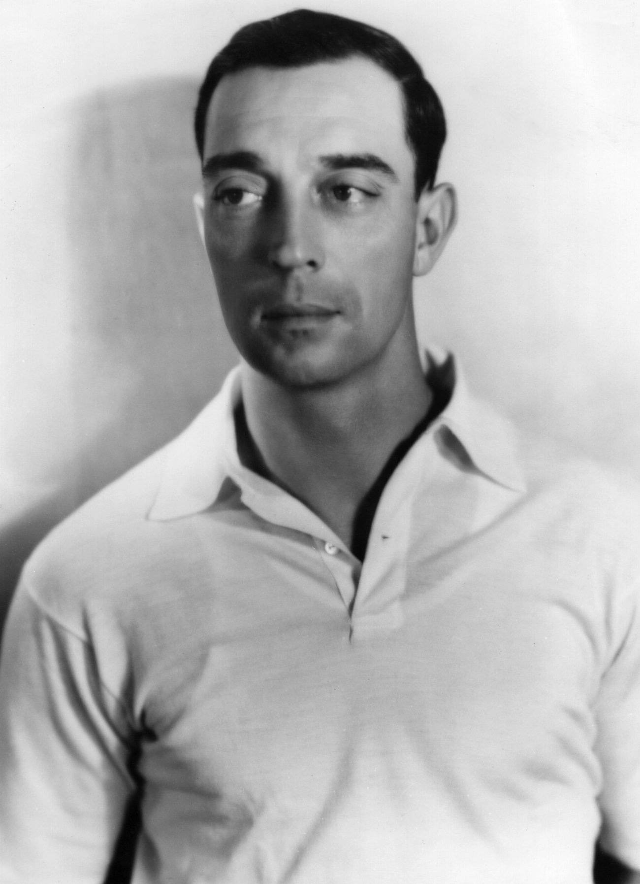 Vintage Hollywood - Handsome Actor Buster Keaton Background