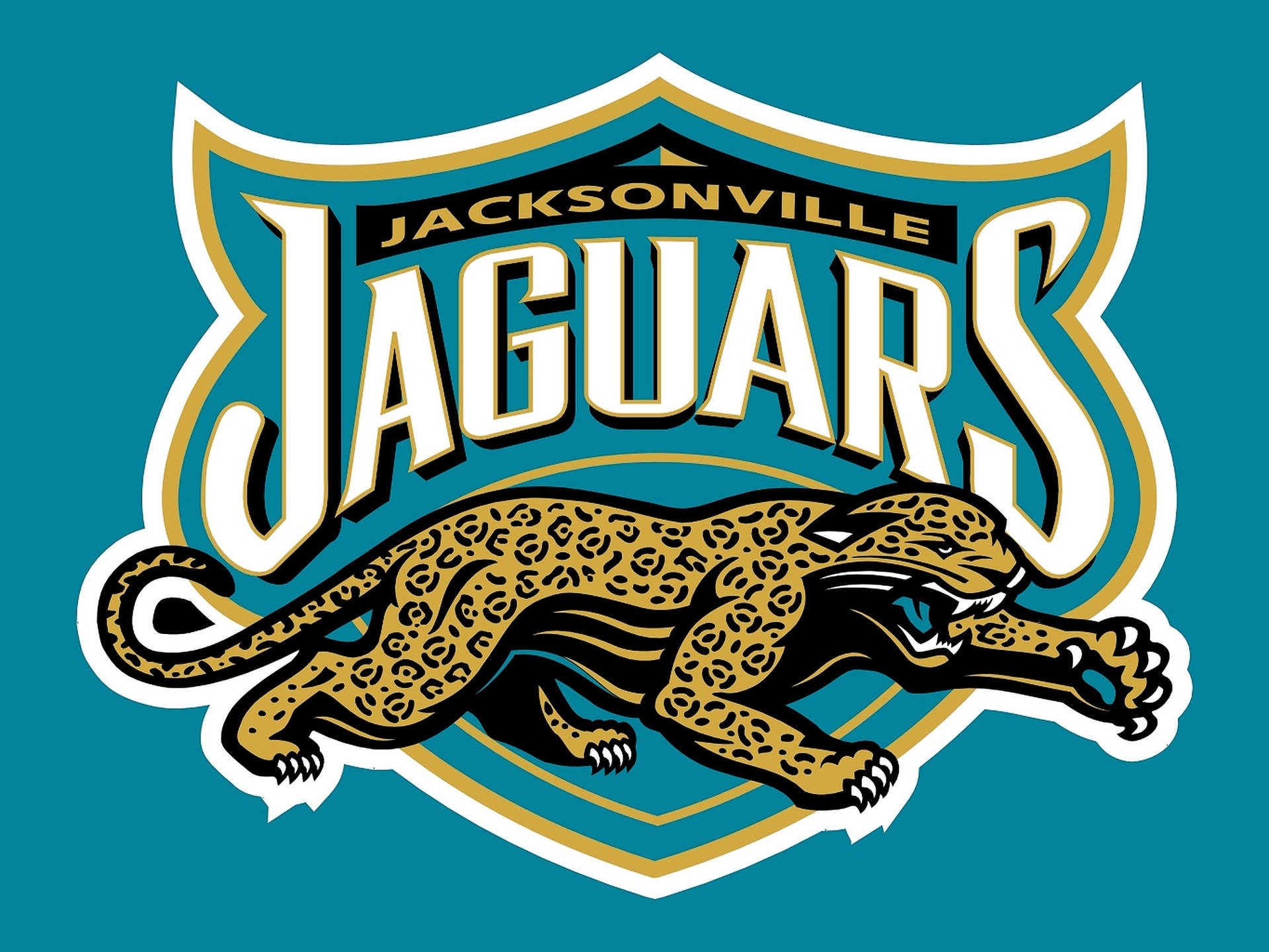 Vintage Jacksonville Jaguars Logo Background