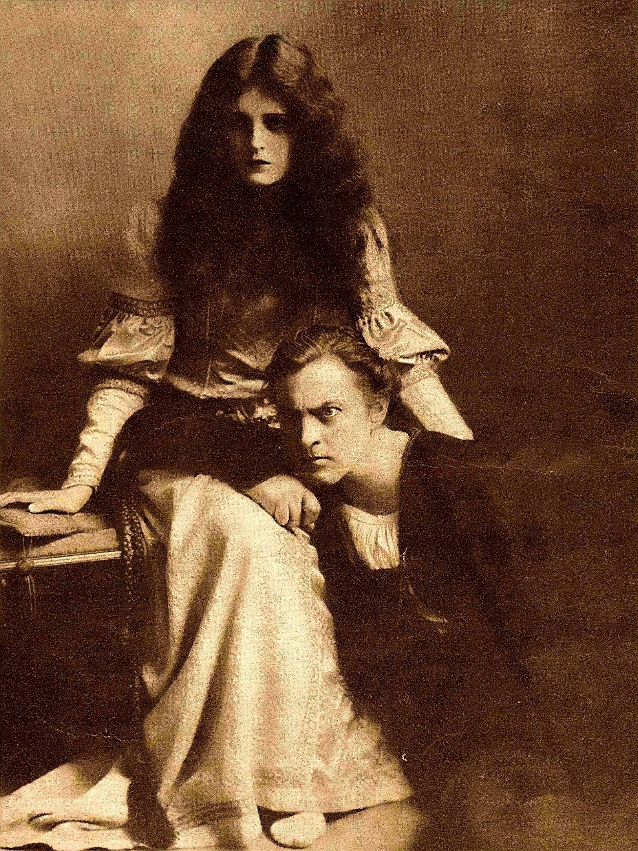Vintage John Barrymore Hamlet And Ophelia