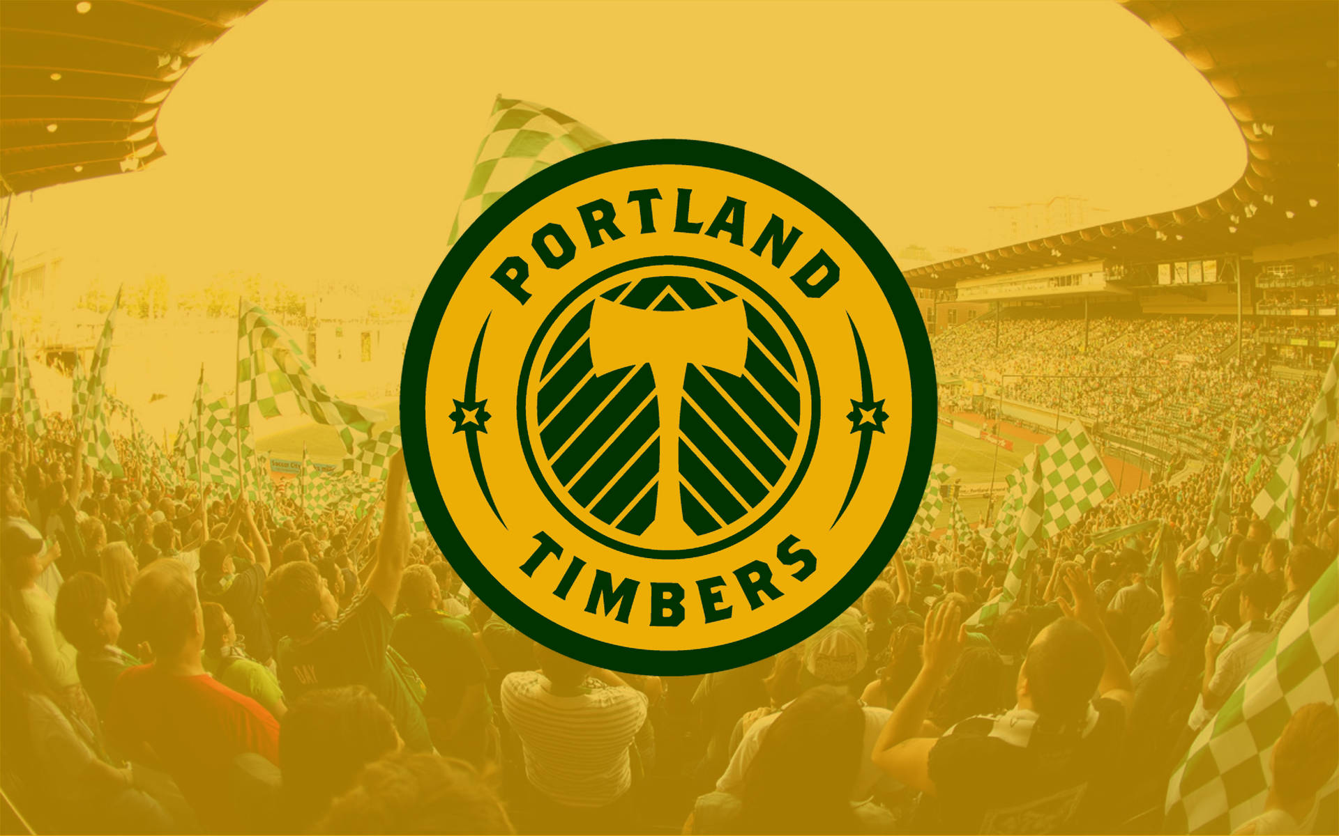 Vintage Logo Portland Timbers Background