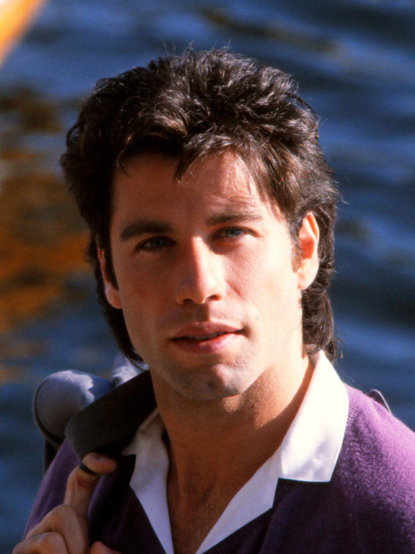 Vintage Look John Travolta In The 90's Background