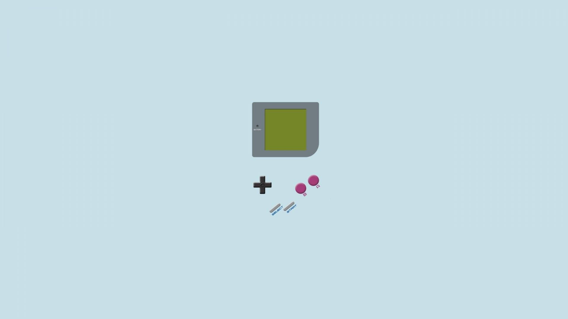 Vintage Minimalist Gameboy