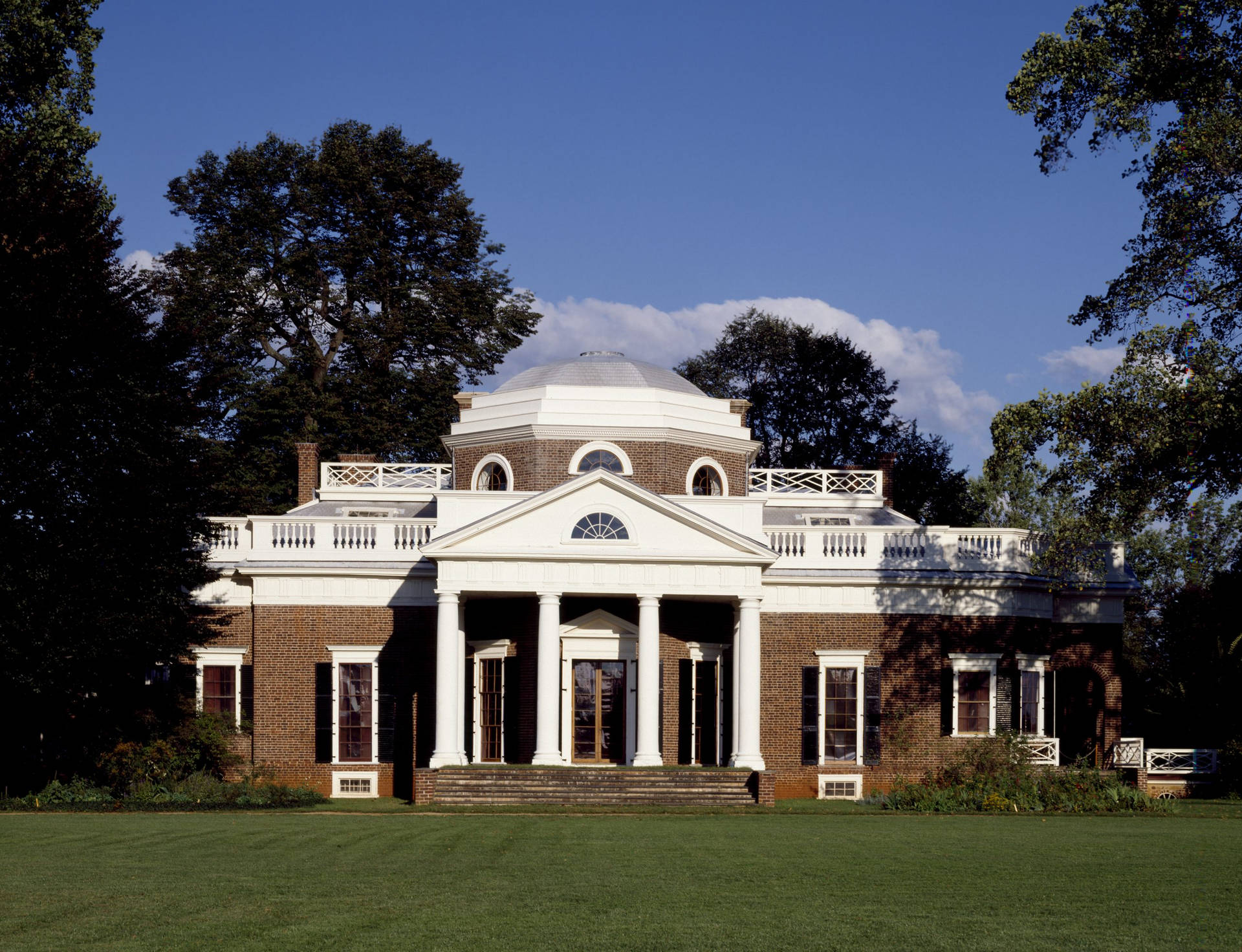 Vintage Monticello Photo Background