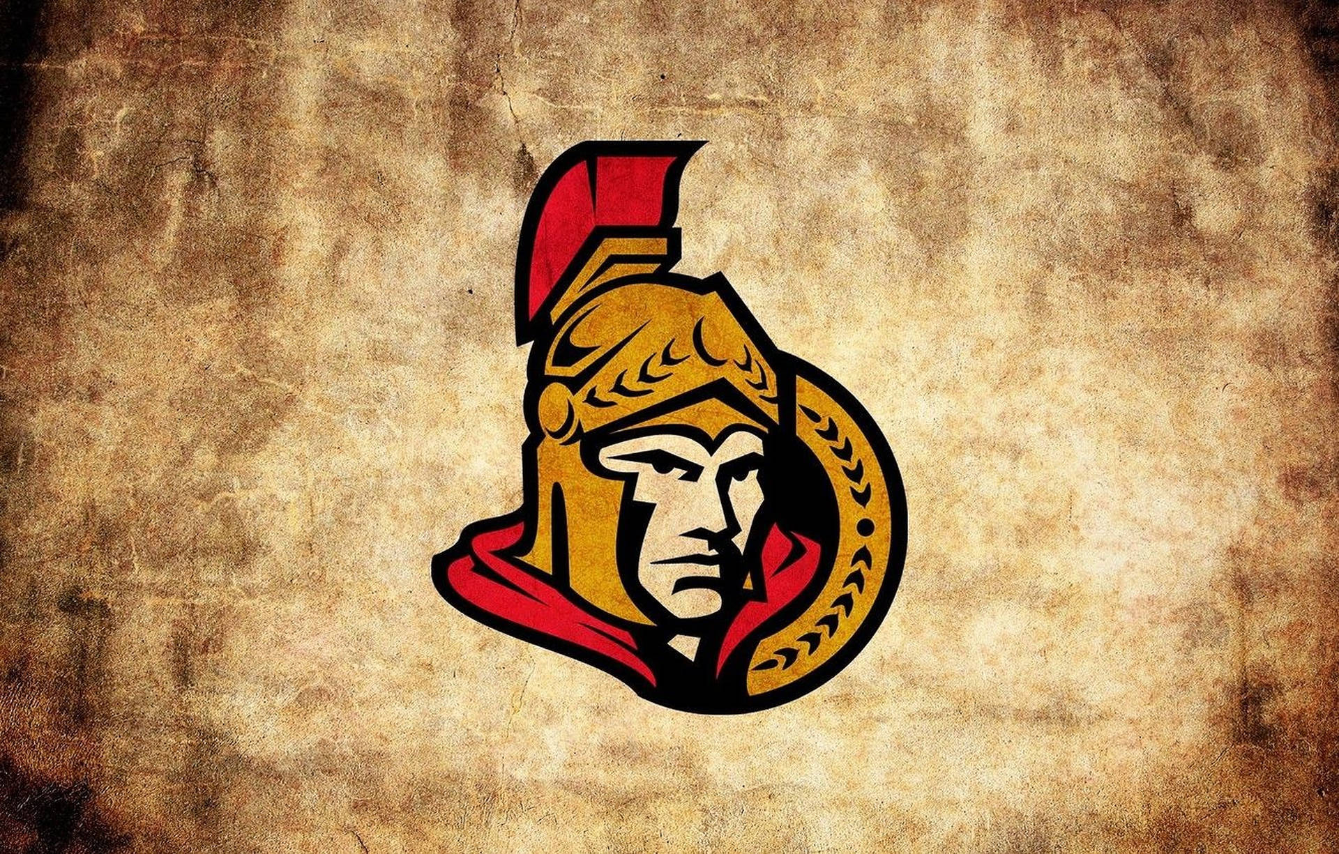 Vintage Ottawa Senators Logo Background