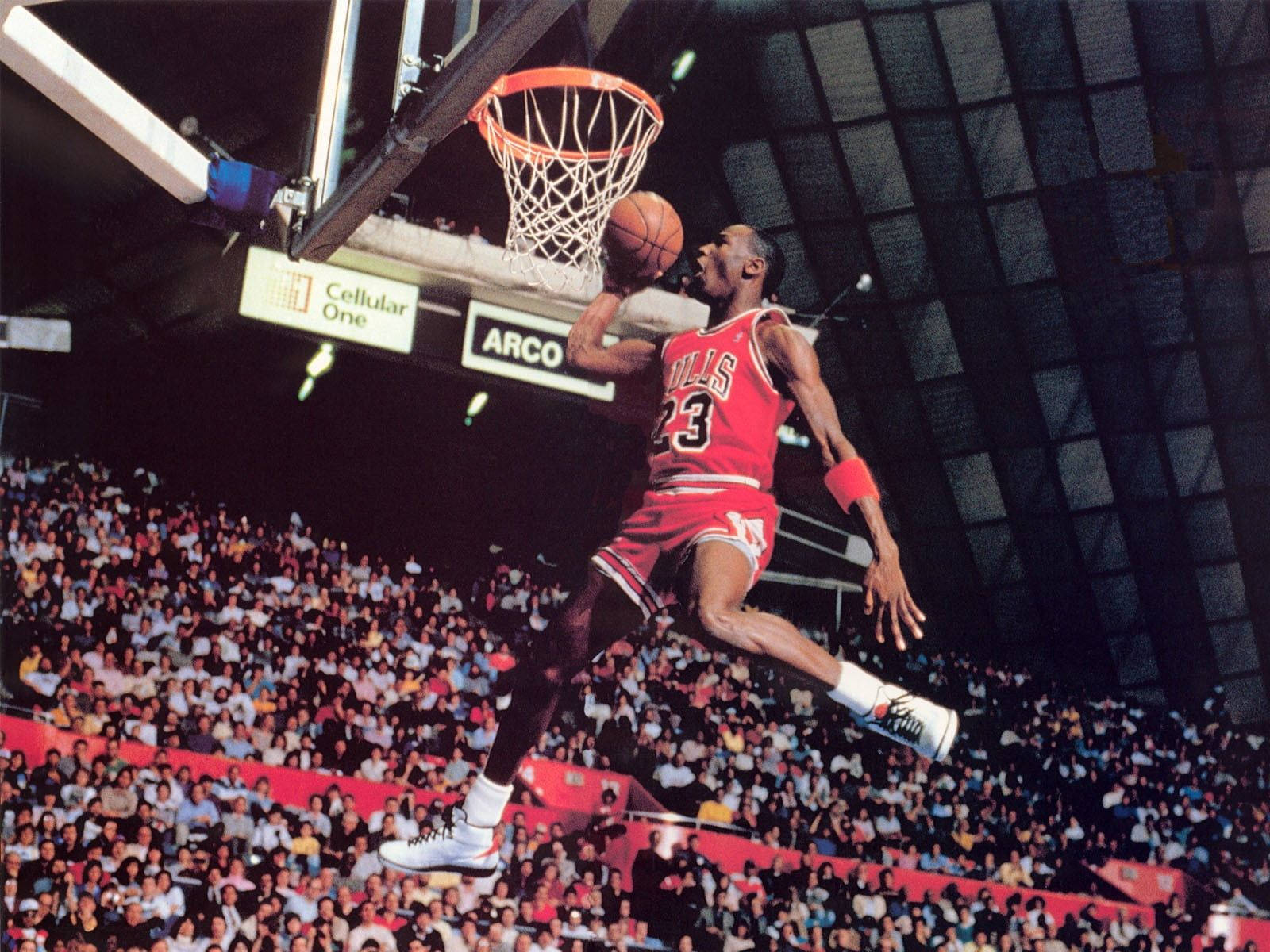 Vintage Photo Of Michael Jordan Hd Background