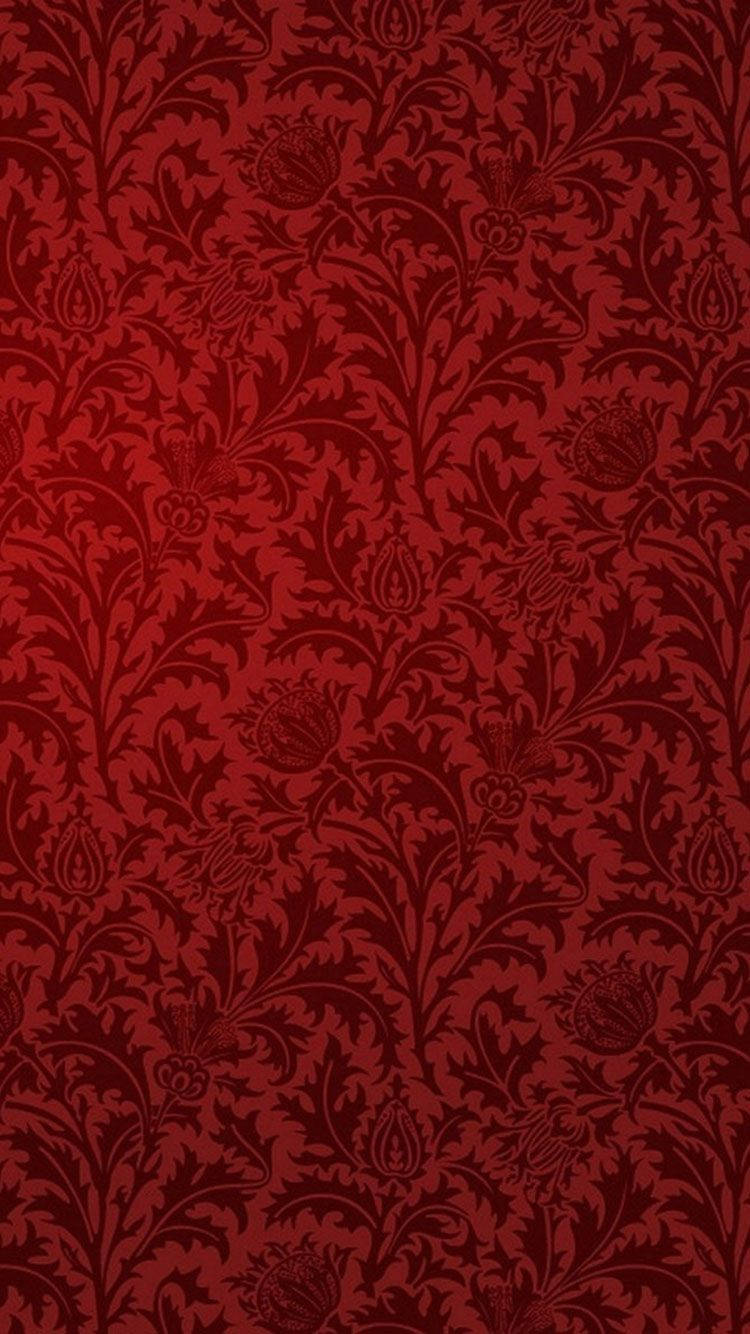 Vintage Red Textured Wall Background