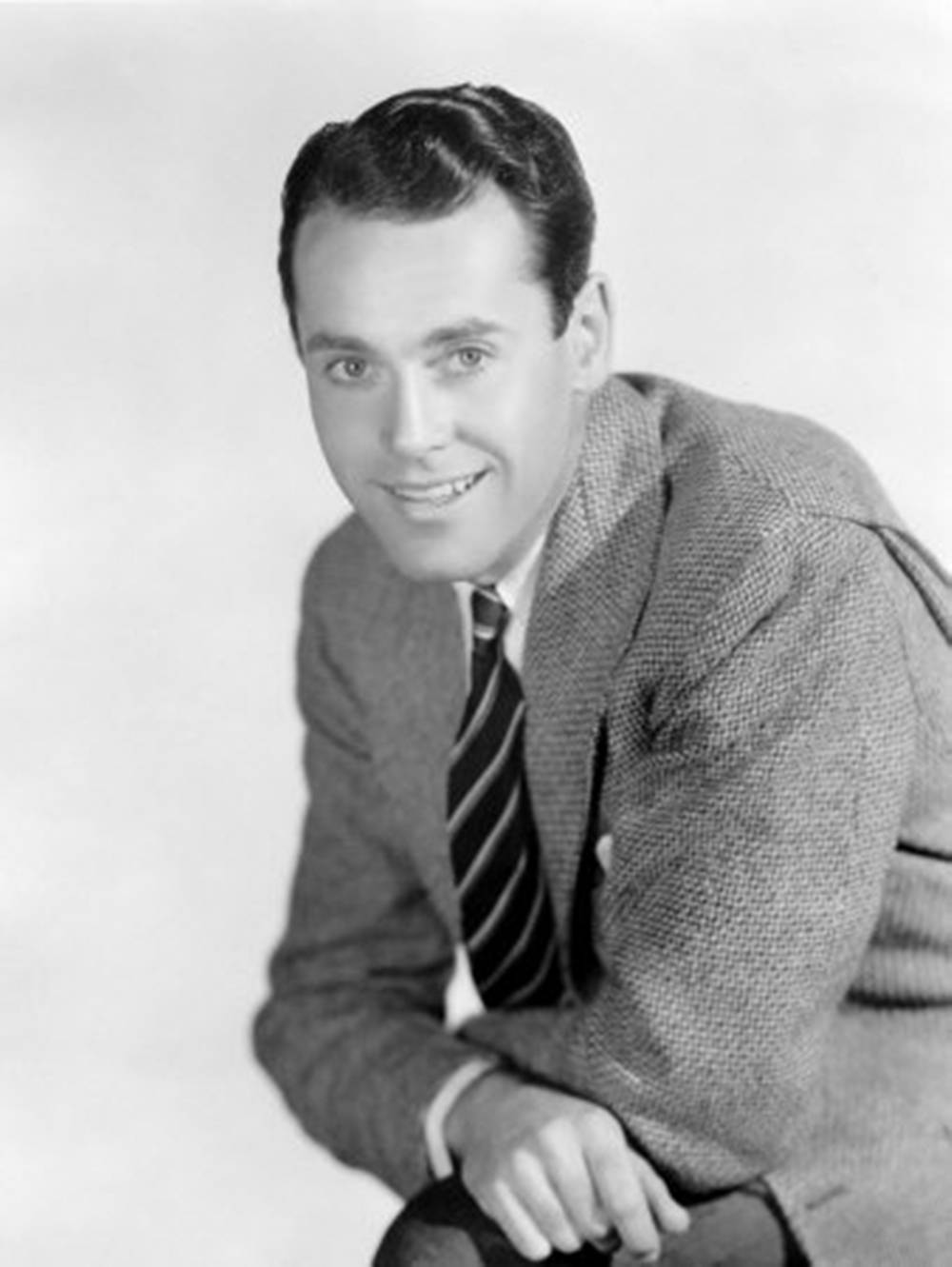 Vintage Snapshot Of Legendary Broadway Actor Henry Fonda Background