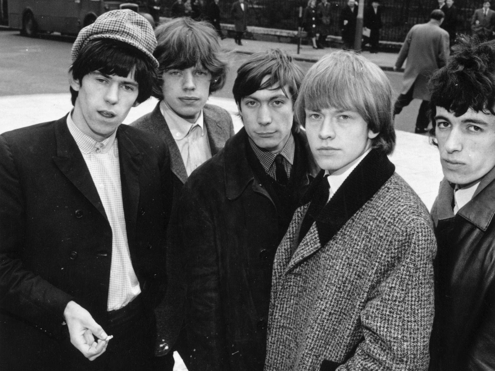 Vintage Snapshot Of The Rolling Stones