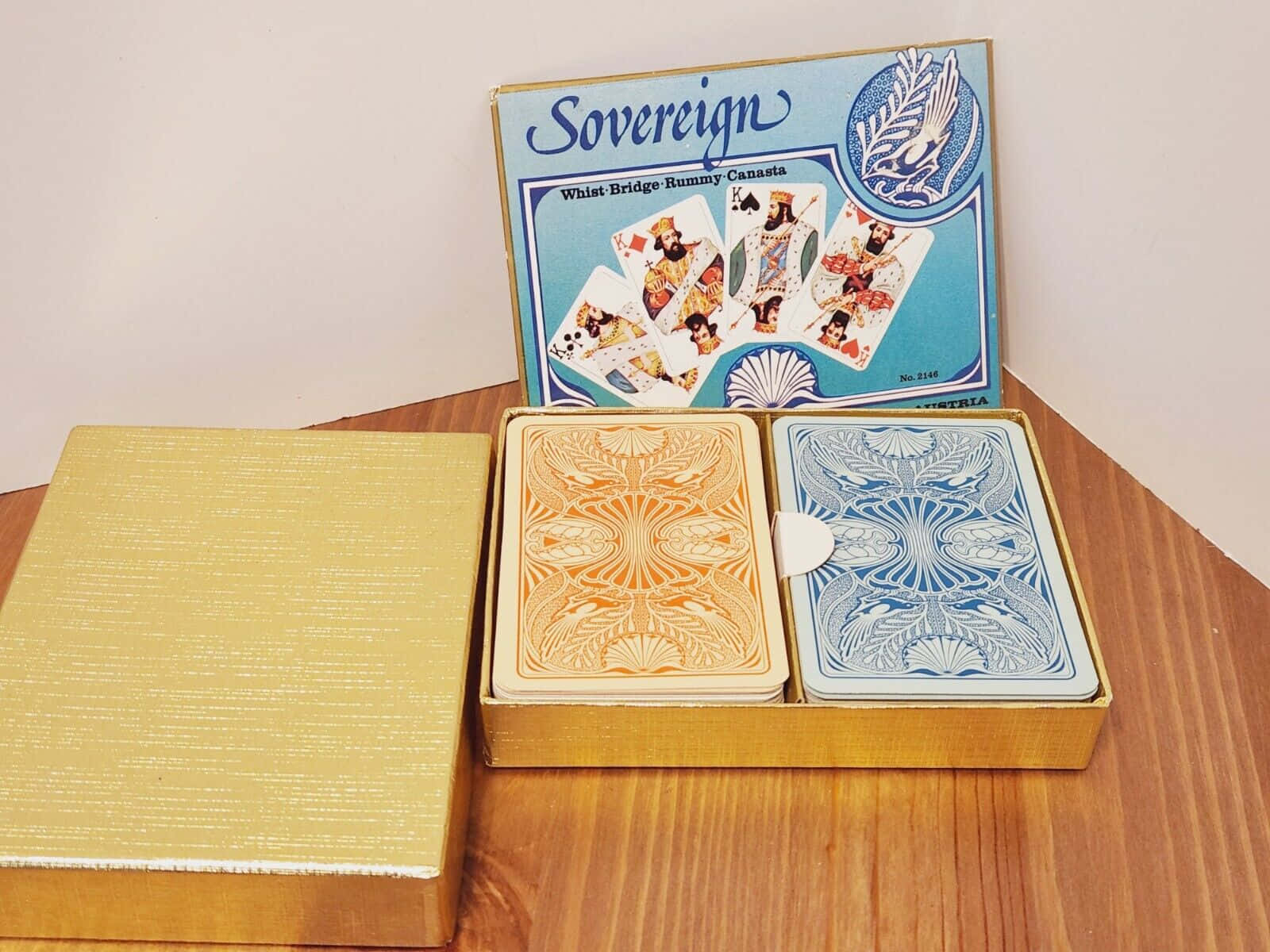 Vintage Sovereign Playing Cards Set