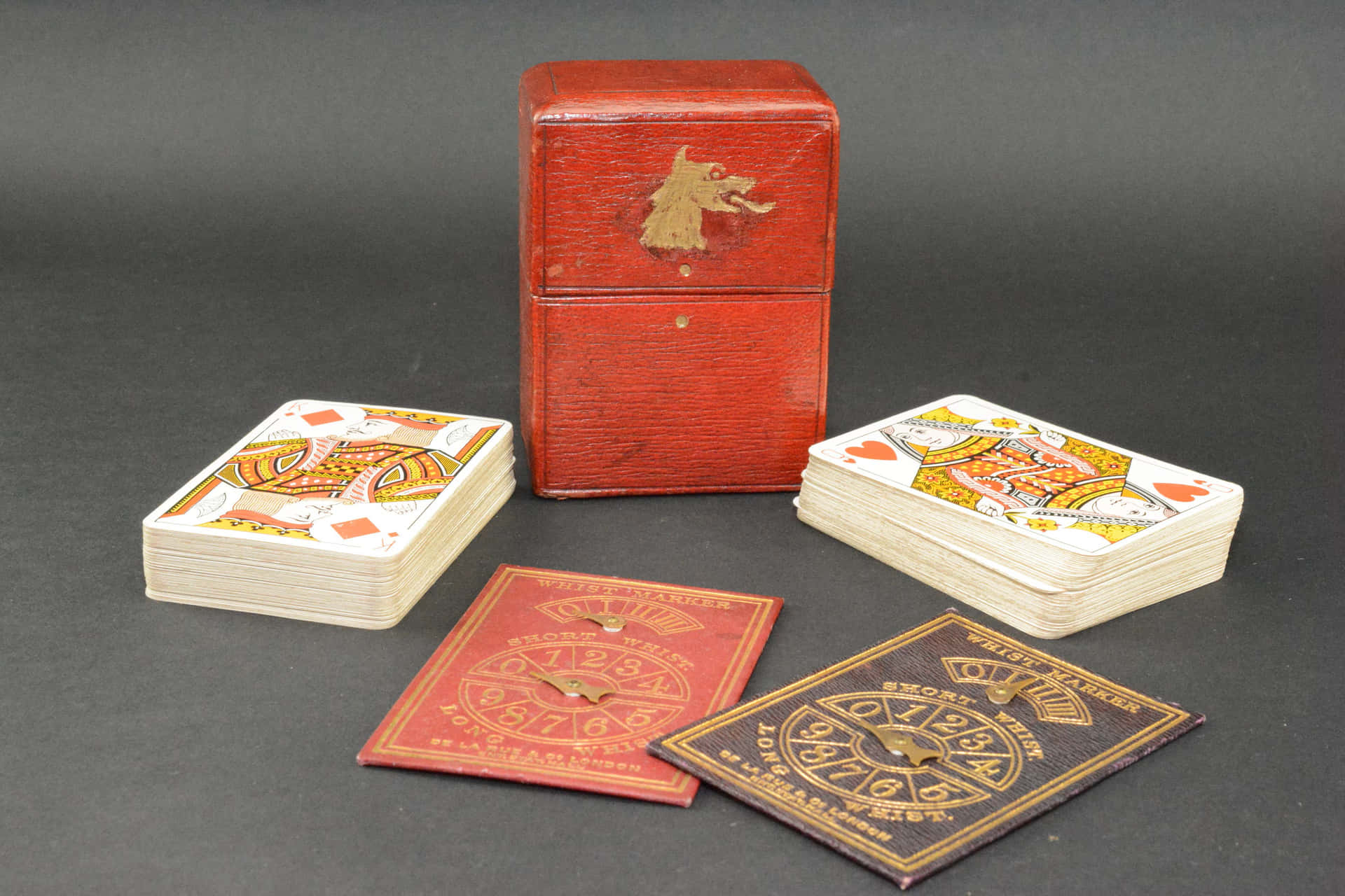 Vintage Whist Card Game Set