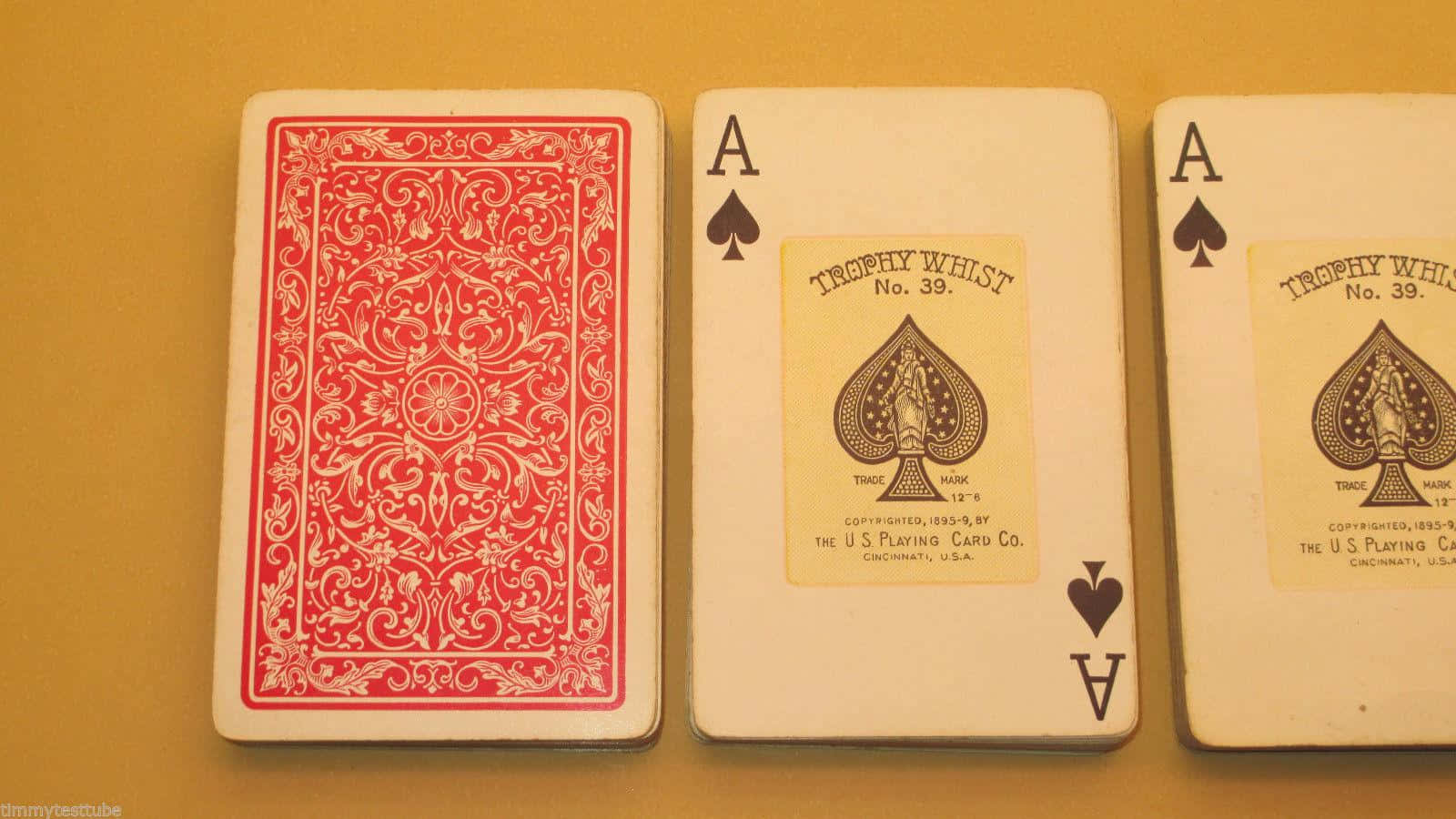 Vintage Whist Playing Cards