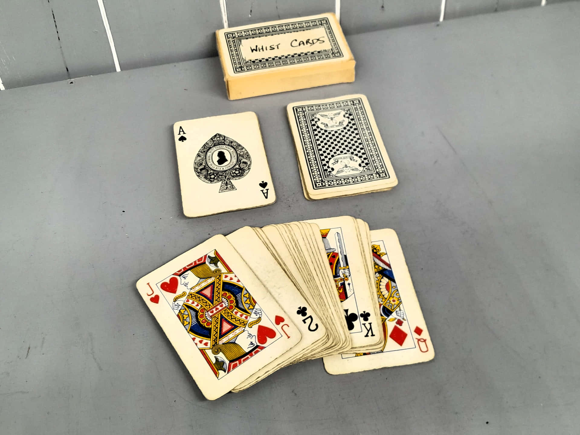 Vintage Whist Playing Cards