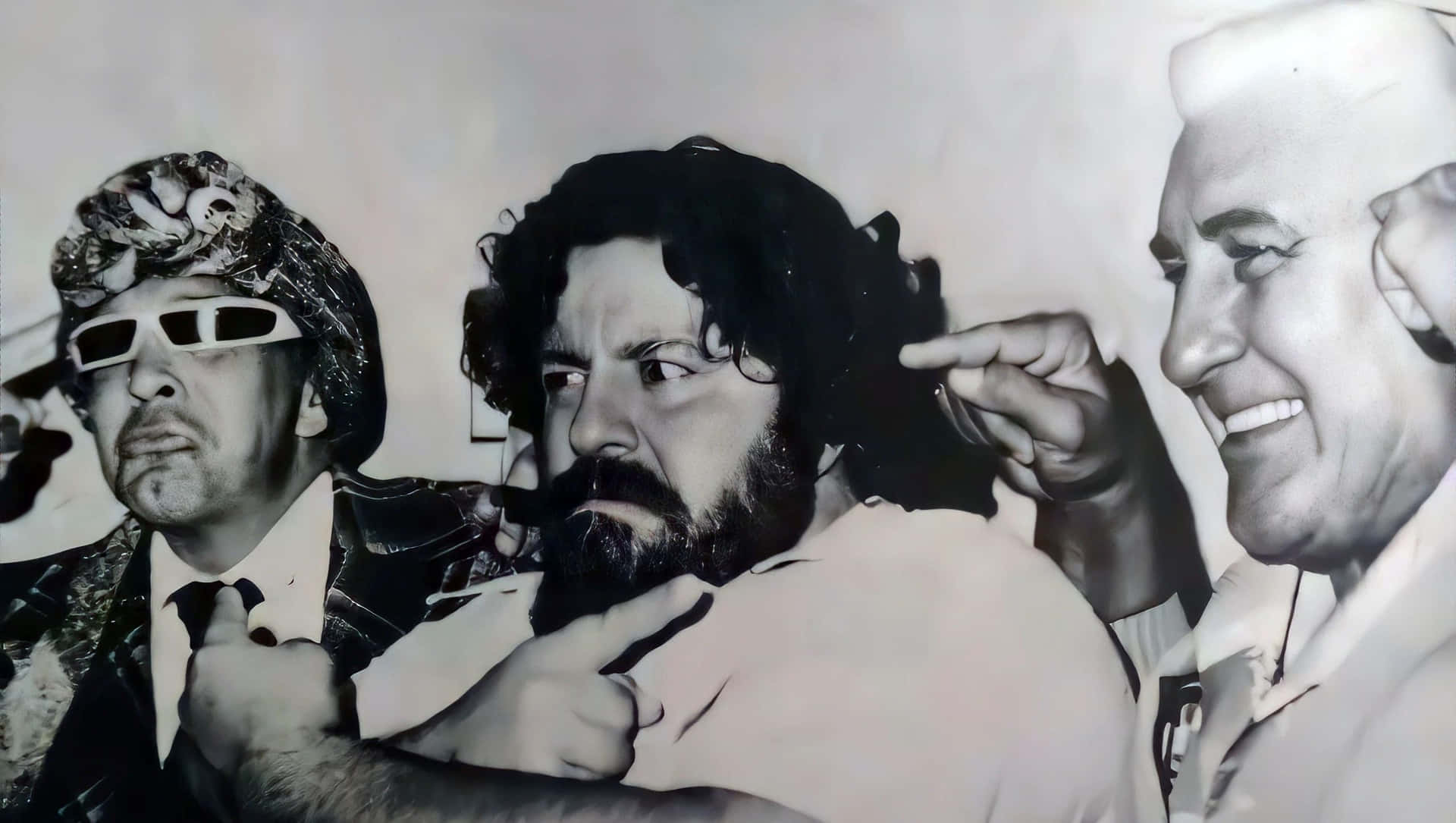 Vintage Wrestling Personalities Photo Background