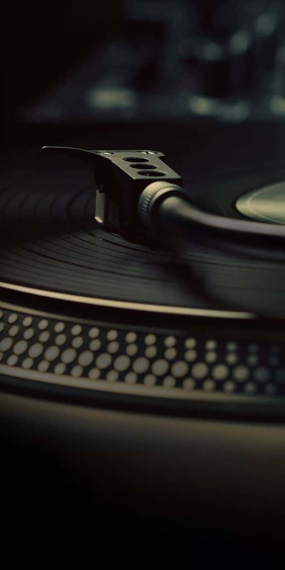 Vinyl Record Details Background