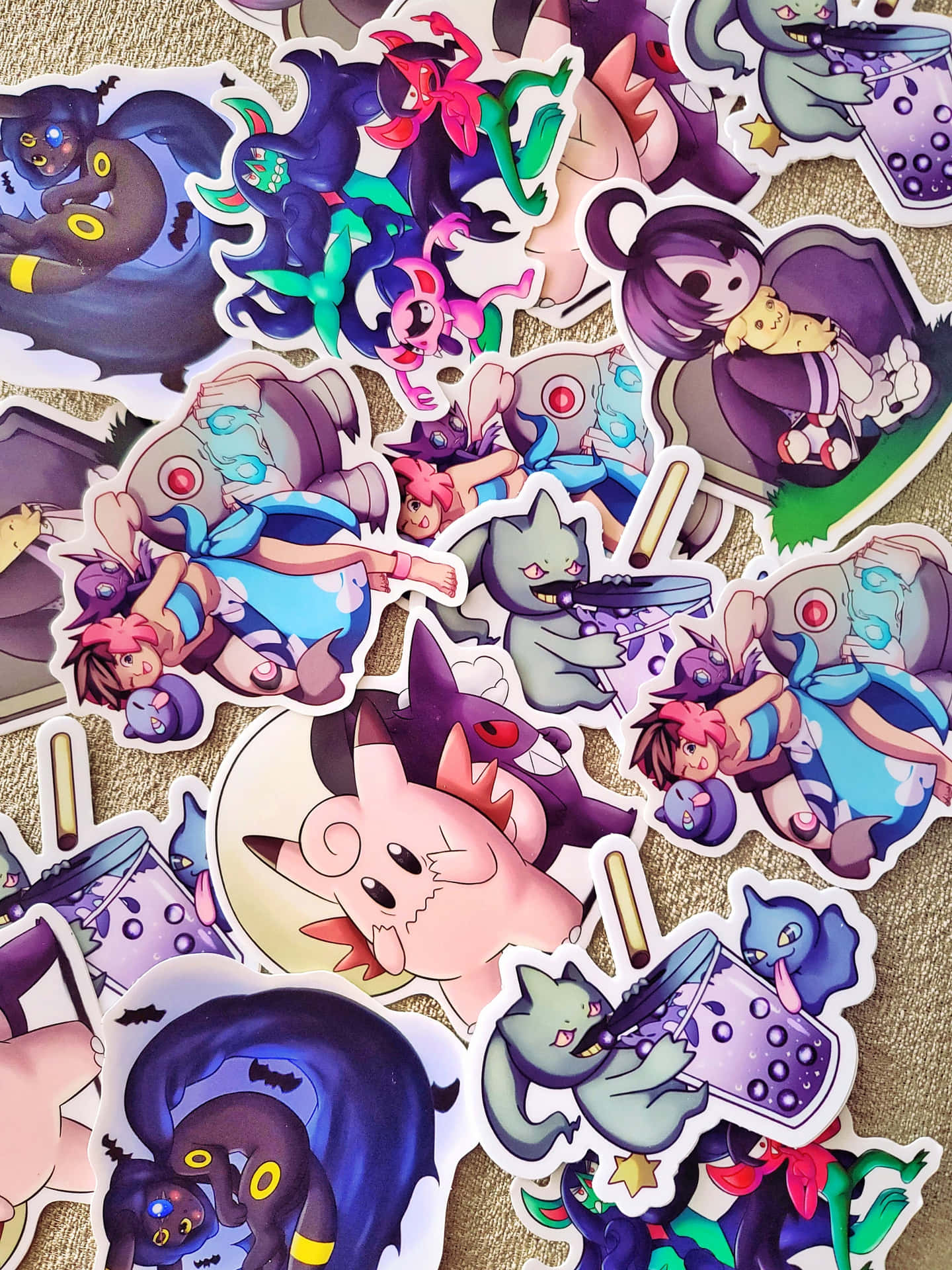 Vinyl Stickers Of Pokemon Aesthetic