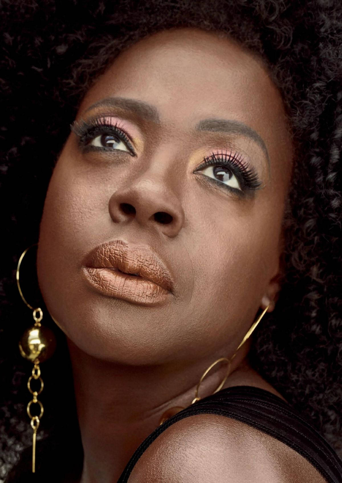 Viola Davis Dramatic Portrait Photoshoot