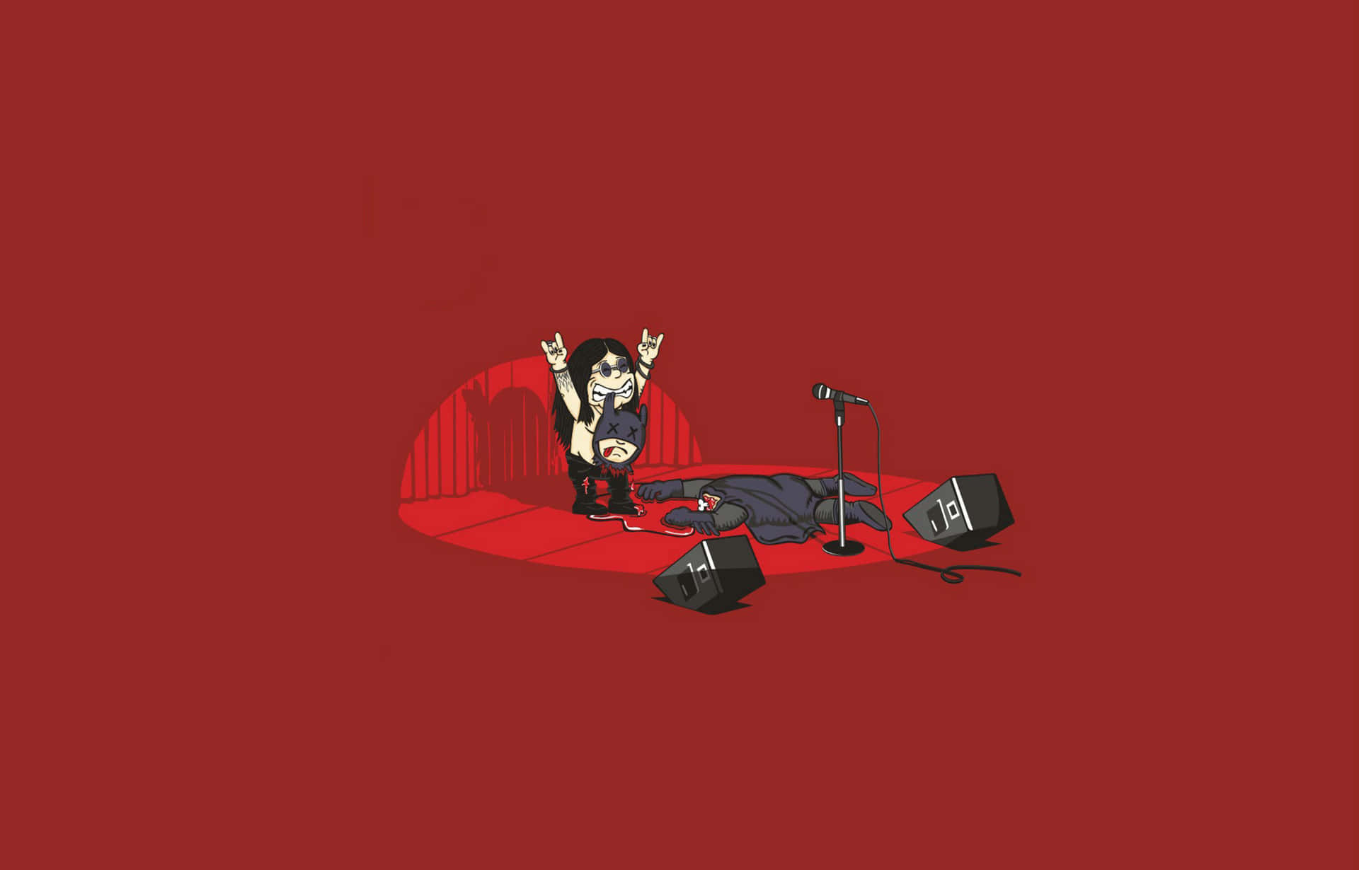 Violent Heavy Metal Singer [wallpaper] Background
