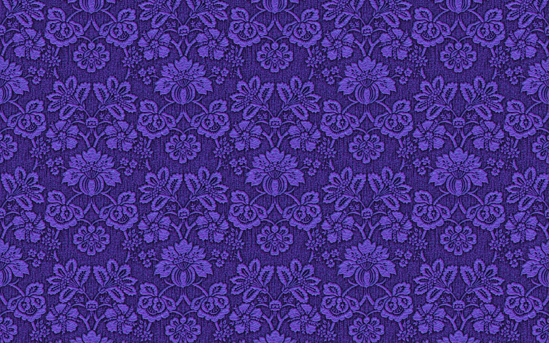 Violet Aesthetic Floral Fabric