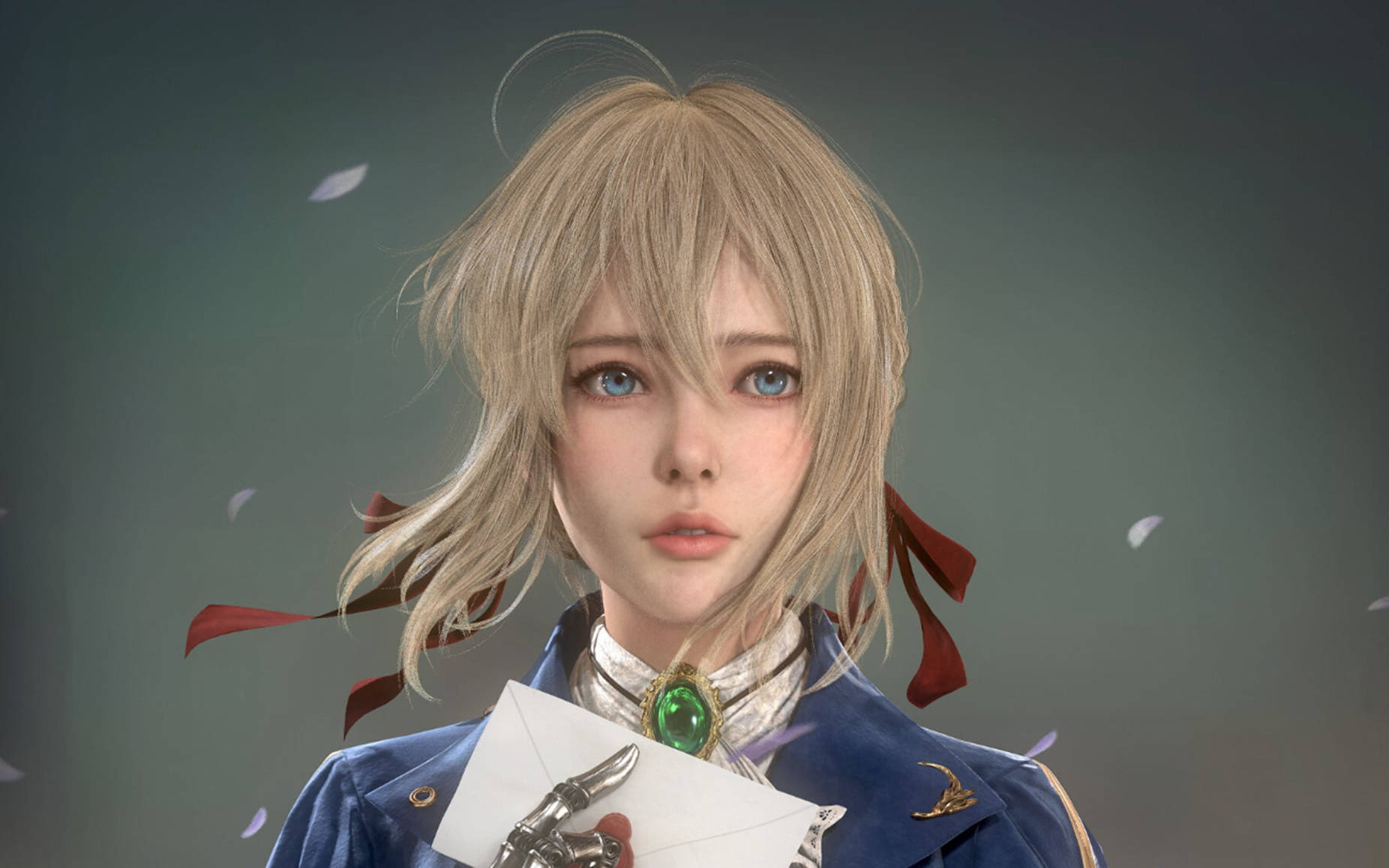 Violet Evergarden Auto Memory Doll 3d Animation Background