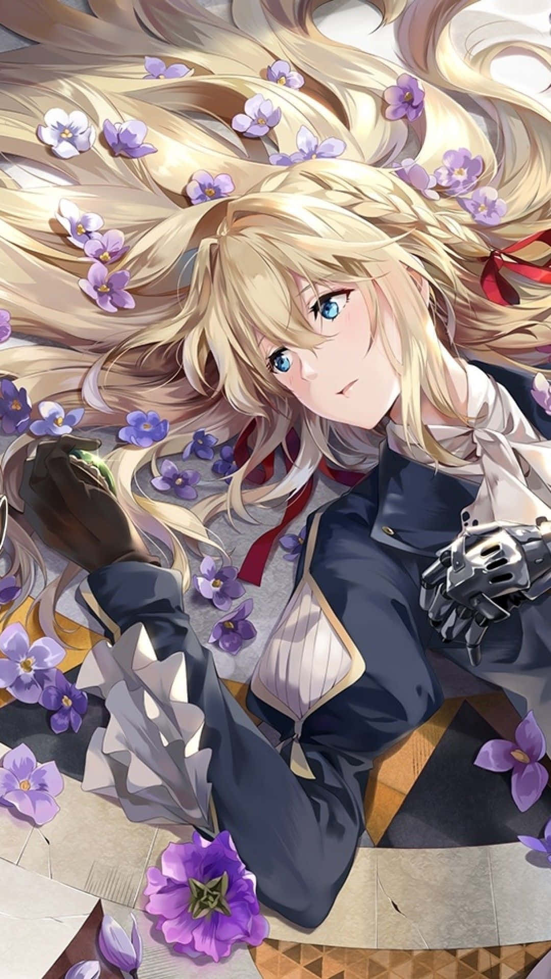 Violet Evergarden Iphone Wallpaper Background