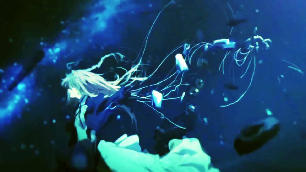 Violet Evergarden Underwater Background