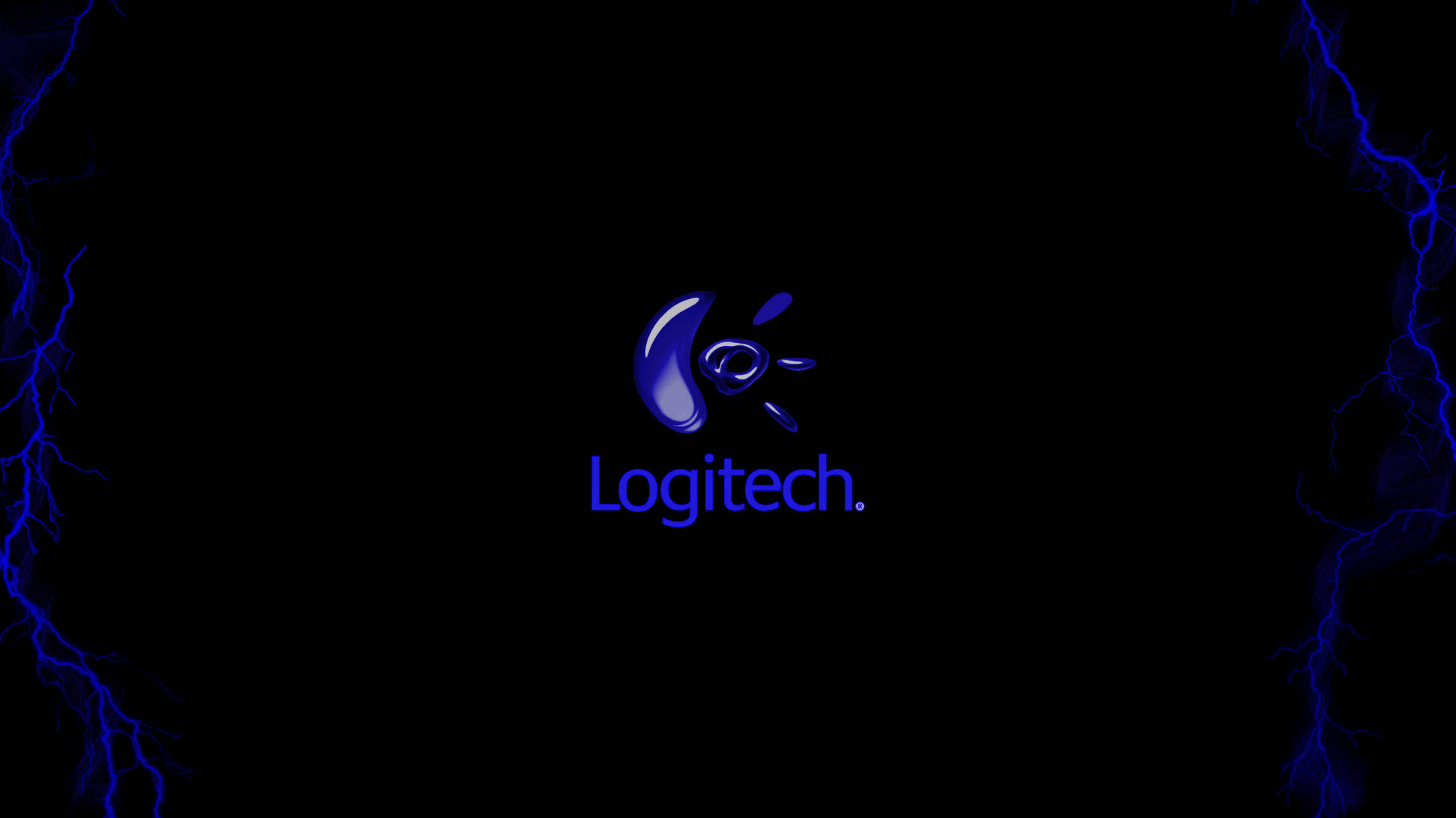 Violet Logitech Logo Background