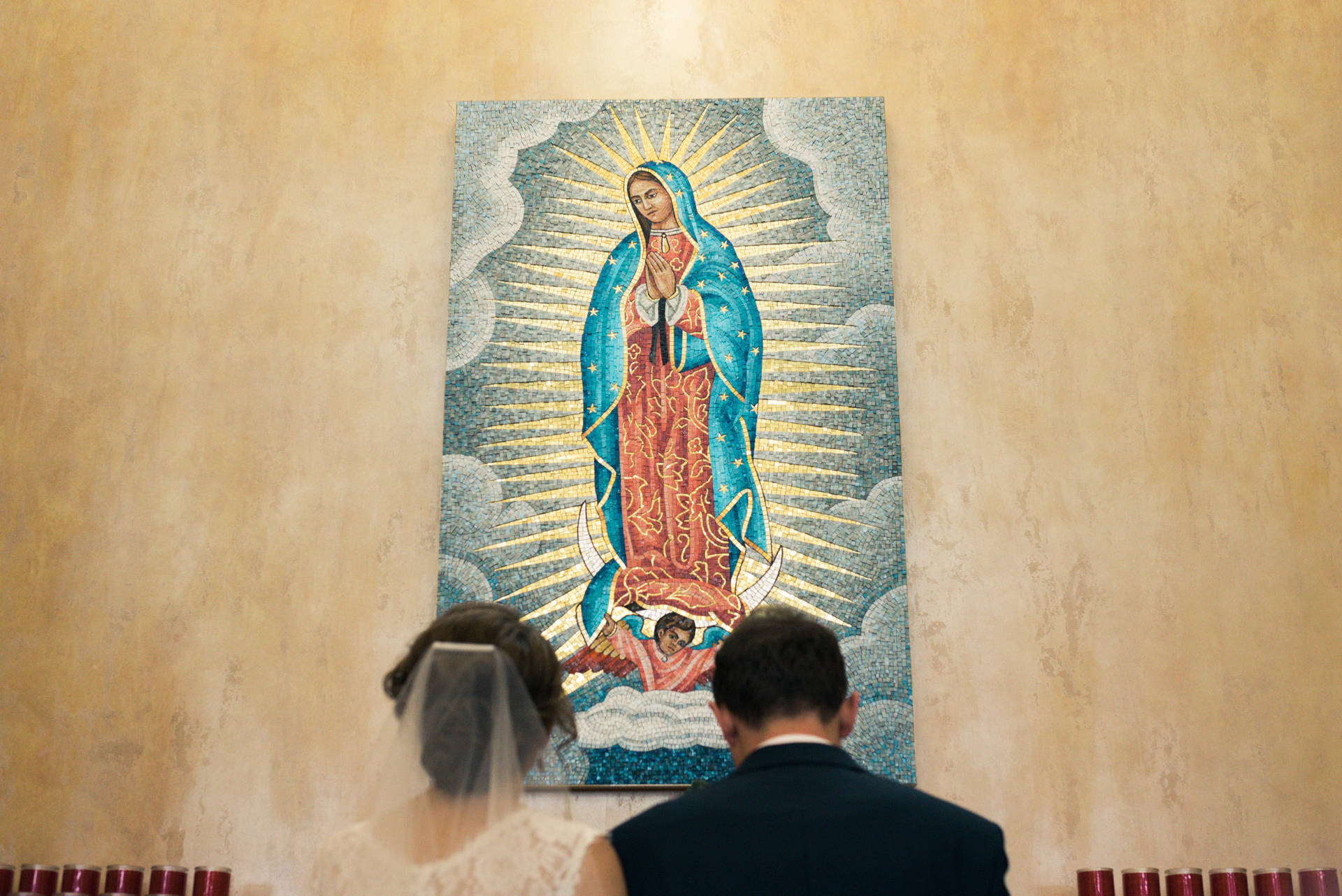 Virgen De Guadalupe Couple Background