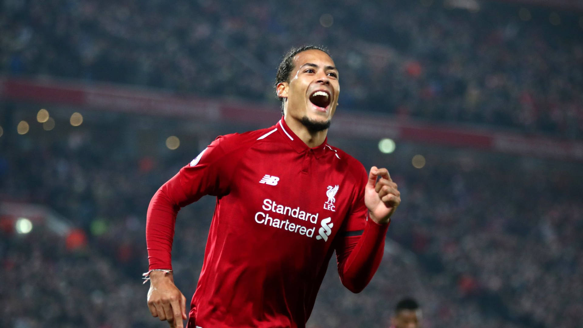 Virgil Van Dijk In Red Jersey