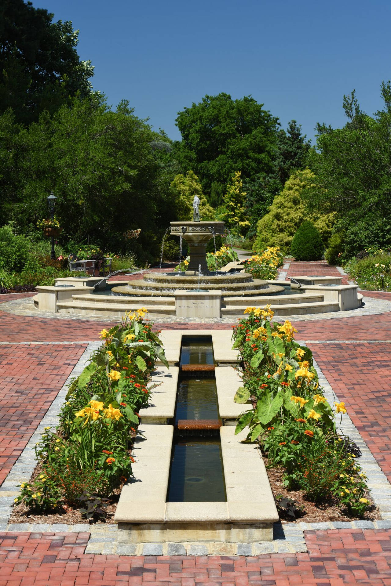 Virginia Norfolk Botanical Garden Background