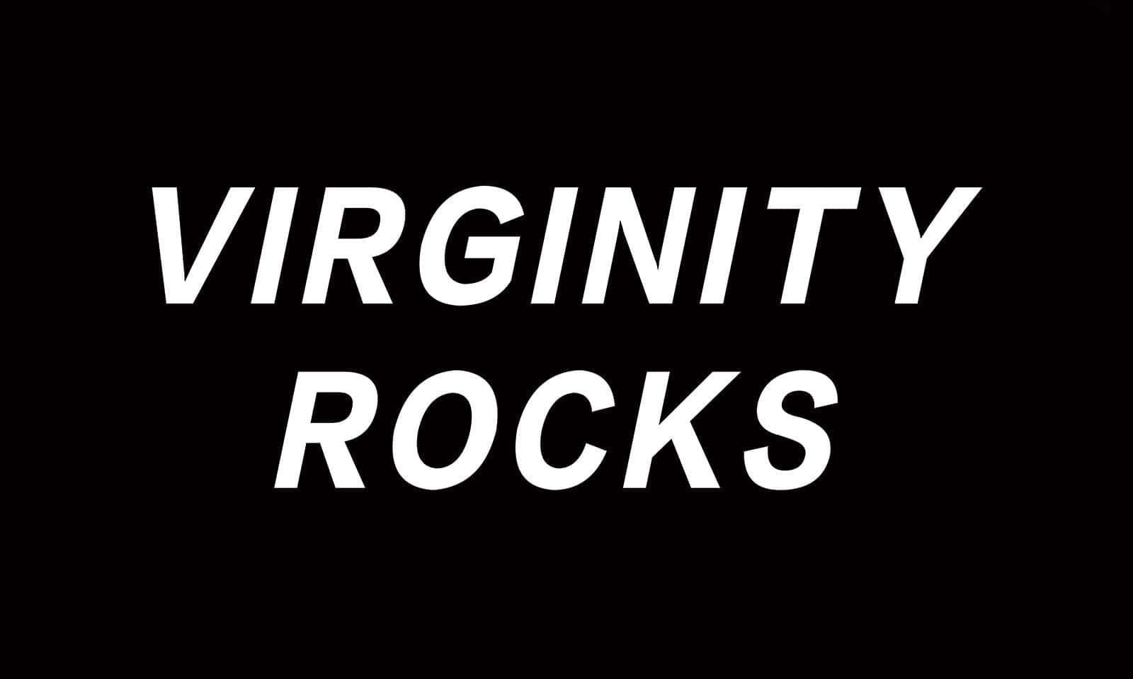 Virginity Rocks Statement Background