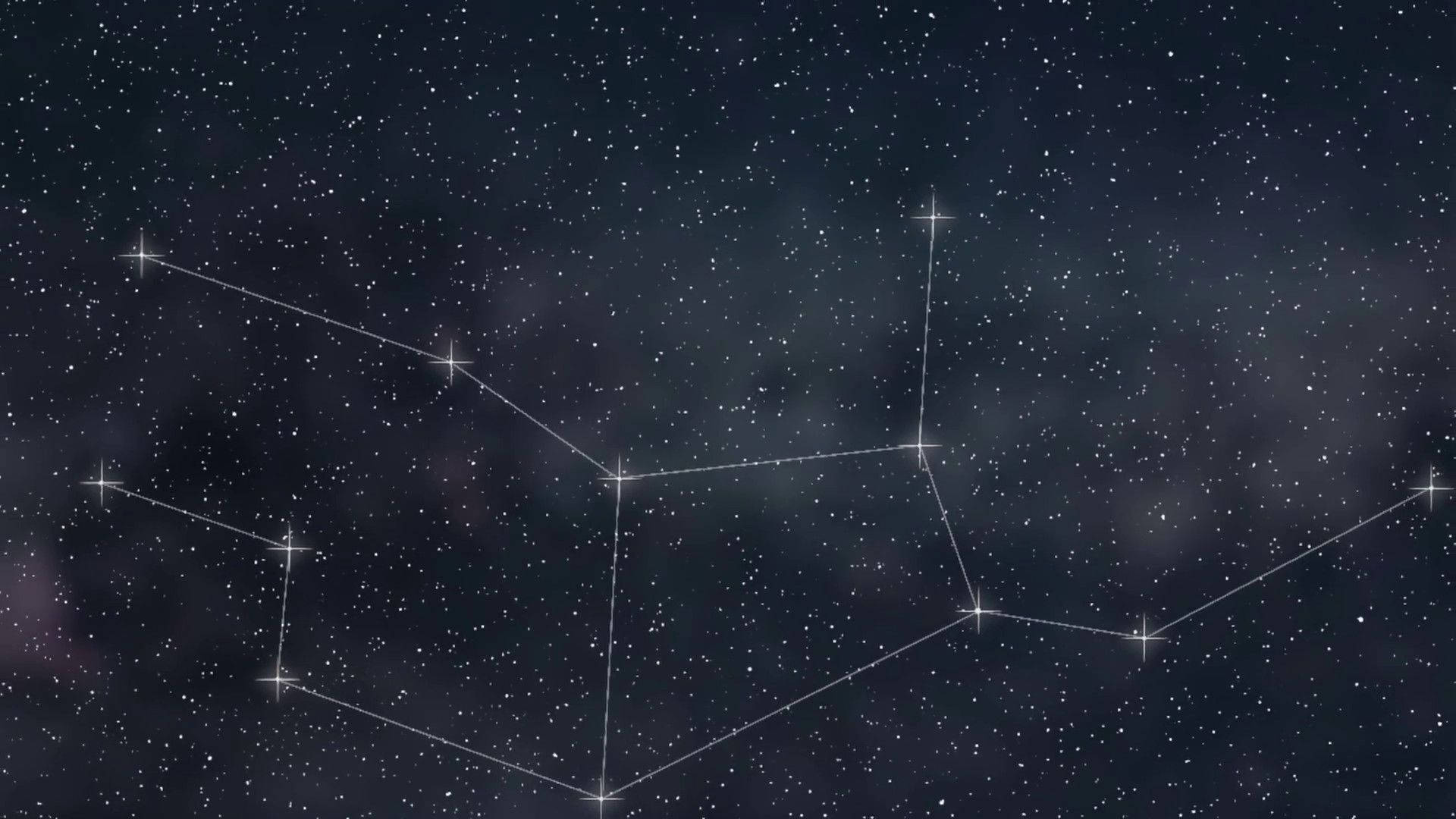 Virgo Zodiac Constellation Night Sky Background