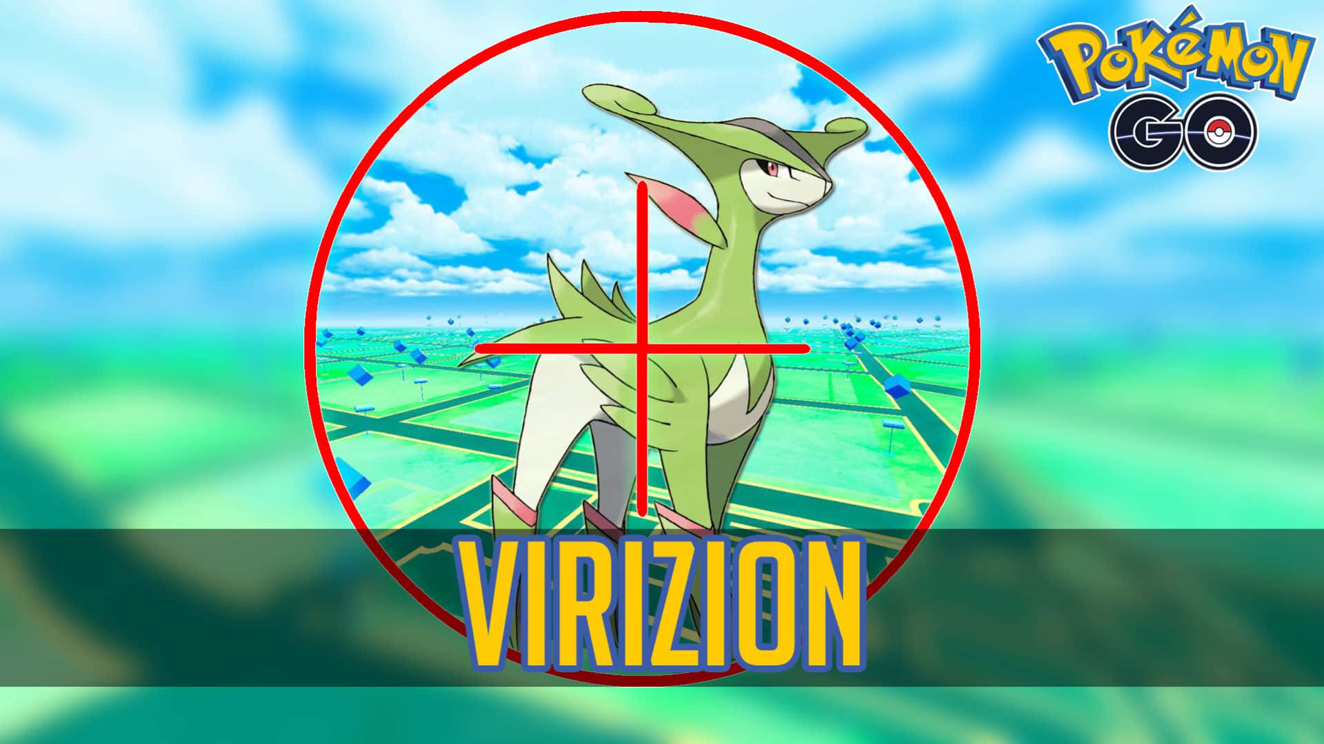 Virizion Pokemon Go Desktop Background