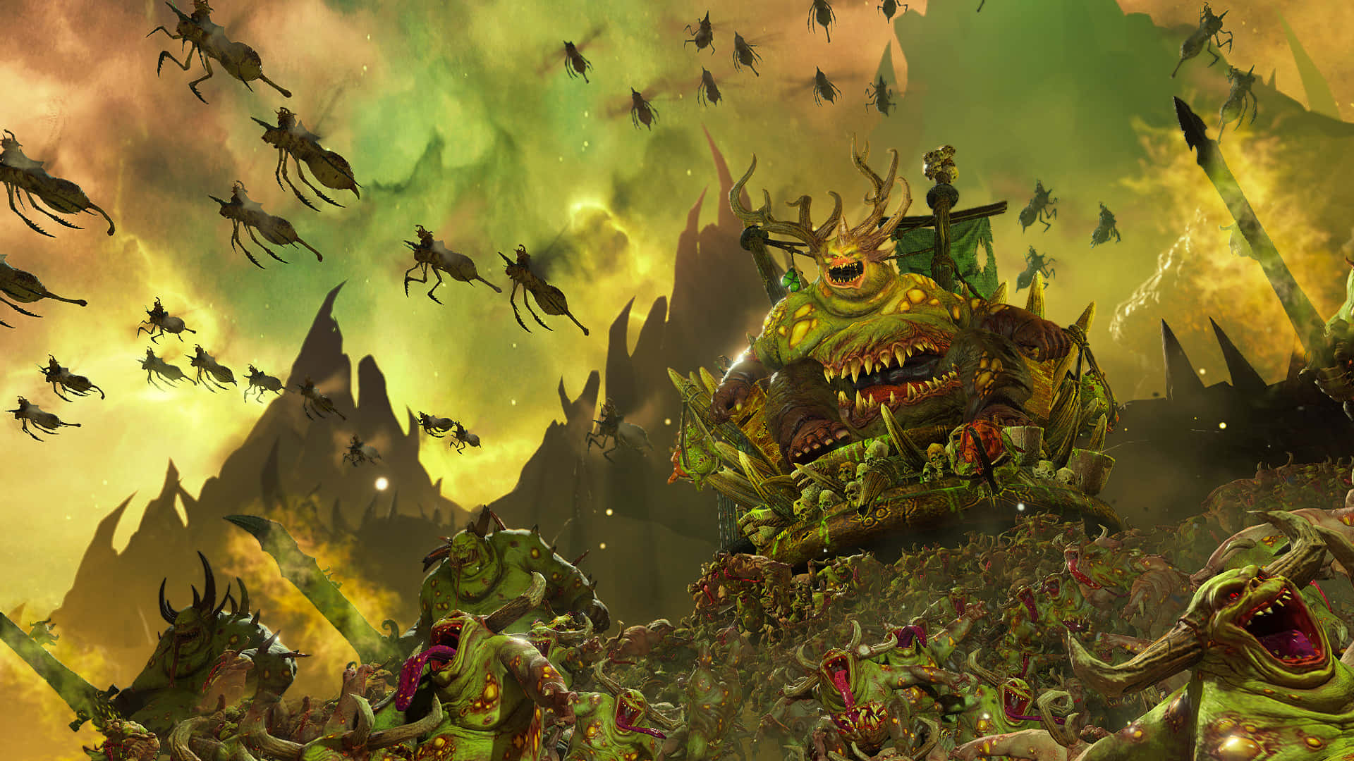 Virulent Attacks In The Total War Background