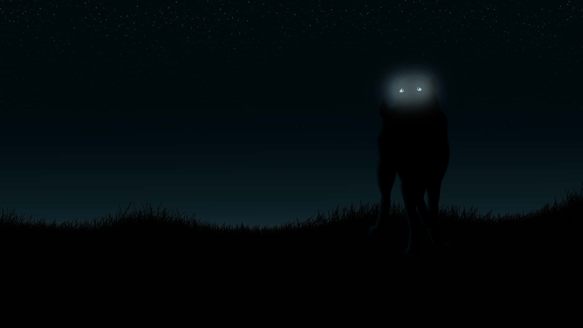 Virulent Effects From The Danger At Night Background